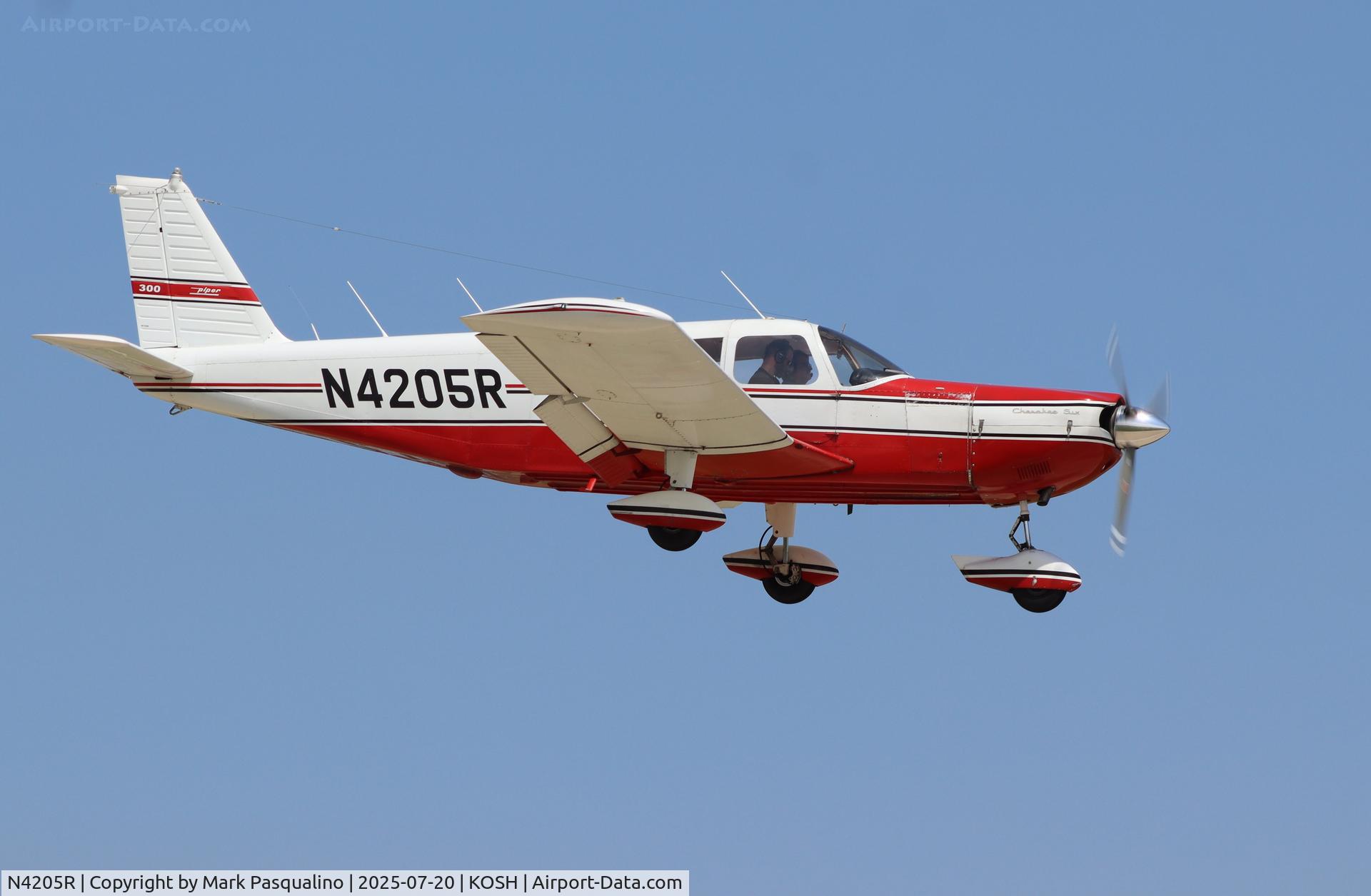 N4205R, 1969 Piper PA-32-300 Cherokee Six Cherokee Six C/N 32-40570, Piper PA-32-300