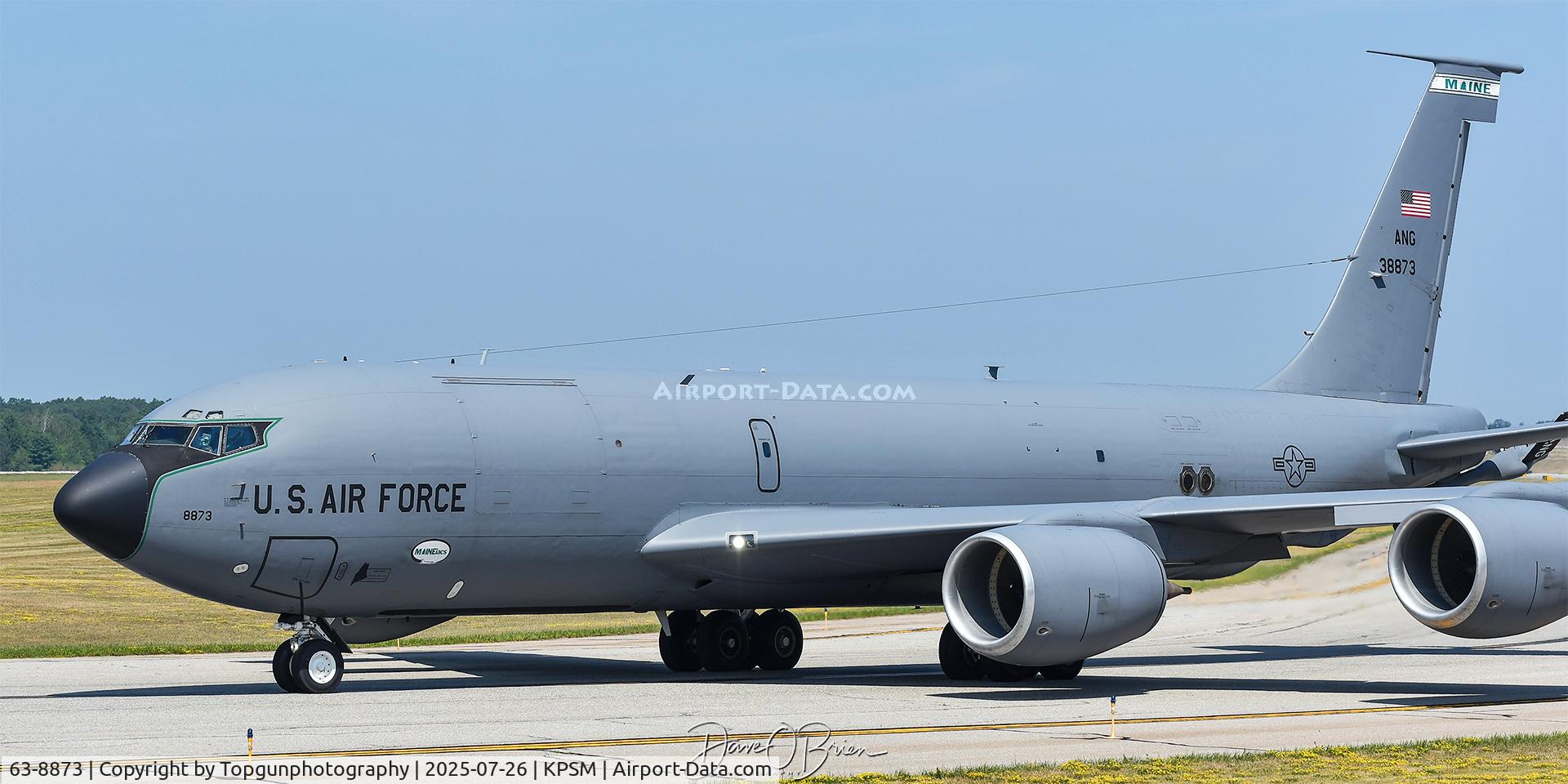 63-8873, 1963 Boeing KC-135R Stratotanker C/N 18721, REACH178