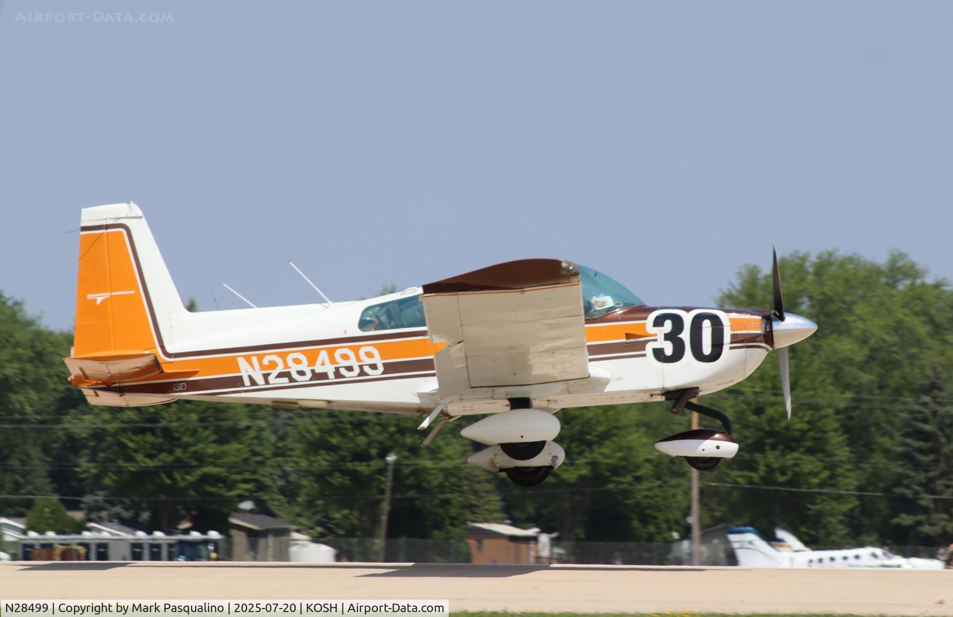 N28499, Grumman American AA-5B Tiger C/N AA5B0642, Grumman American AA-5B