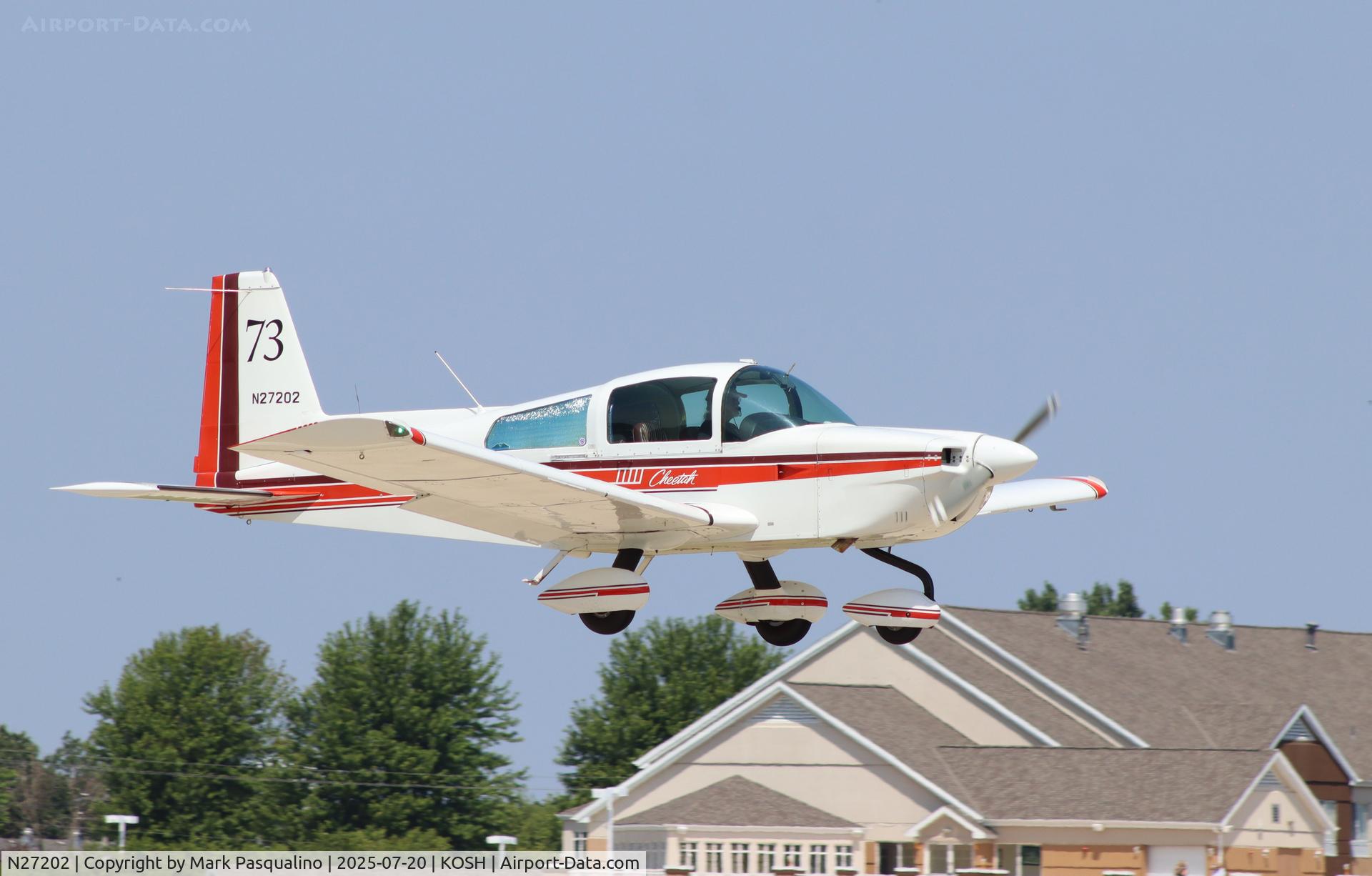 N27202, Grumman American AA-5A Cheetah C/N AA5A0900, Grumman American AA-5A