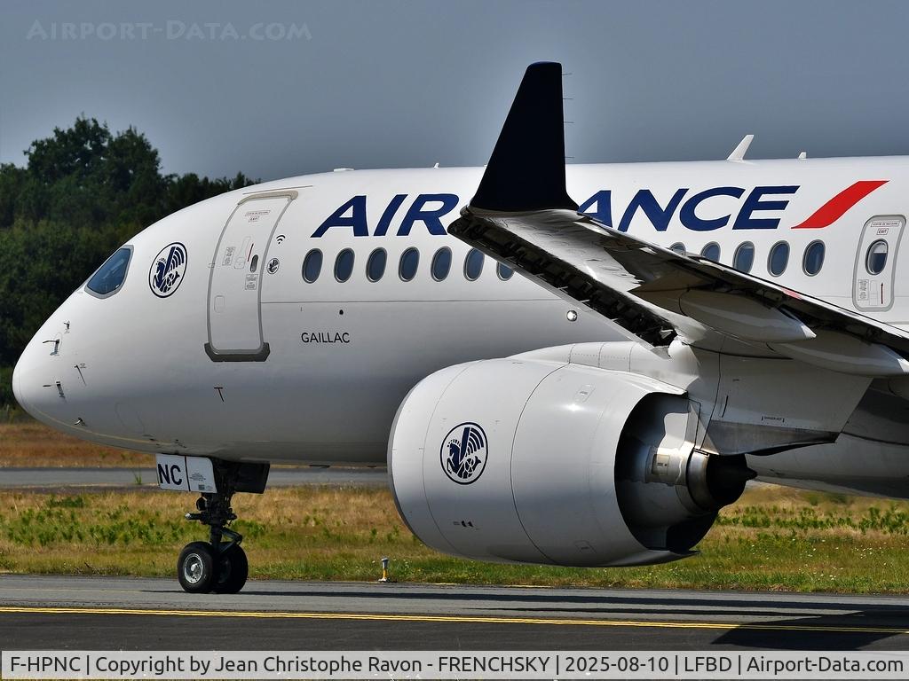 F-HPNC, 2023 Airbus Canada A220-300 C/N 55230, Bordeaux (BOD)	Paris (CDG)	AF7435