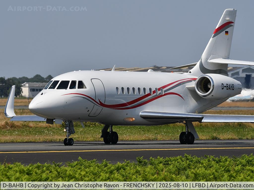 D-BAHB, 2012 Dassault Falcon 2000LX C/N 230, Bordeaux (BOD)	Cannes (CEQ)	(ELG2B)