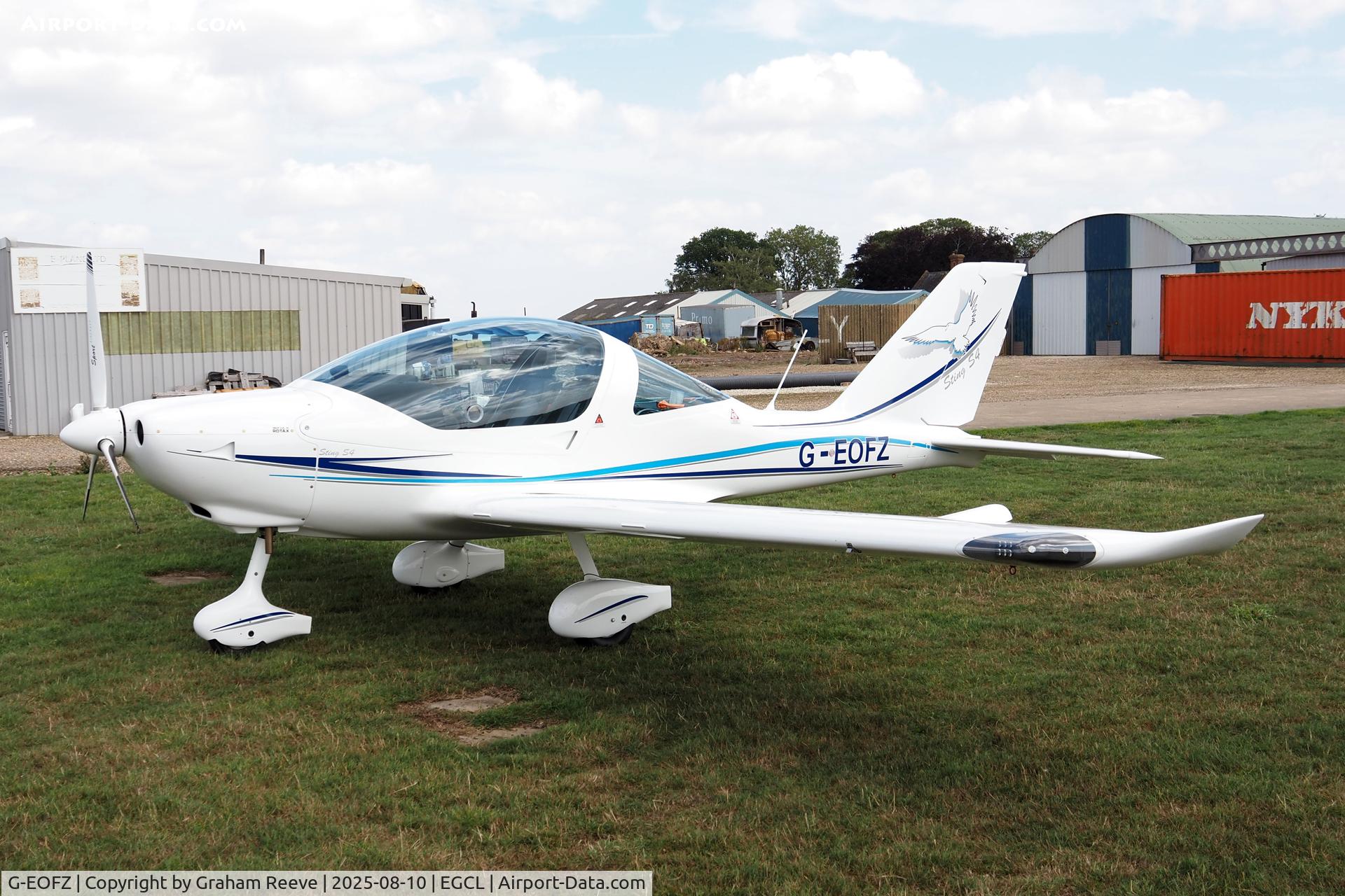G-EOFZ, 2025 TL Ultralight TL 2000 Sting S4 C/N 25 ST 516, Parked at Fenland.