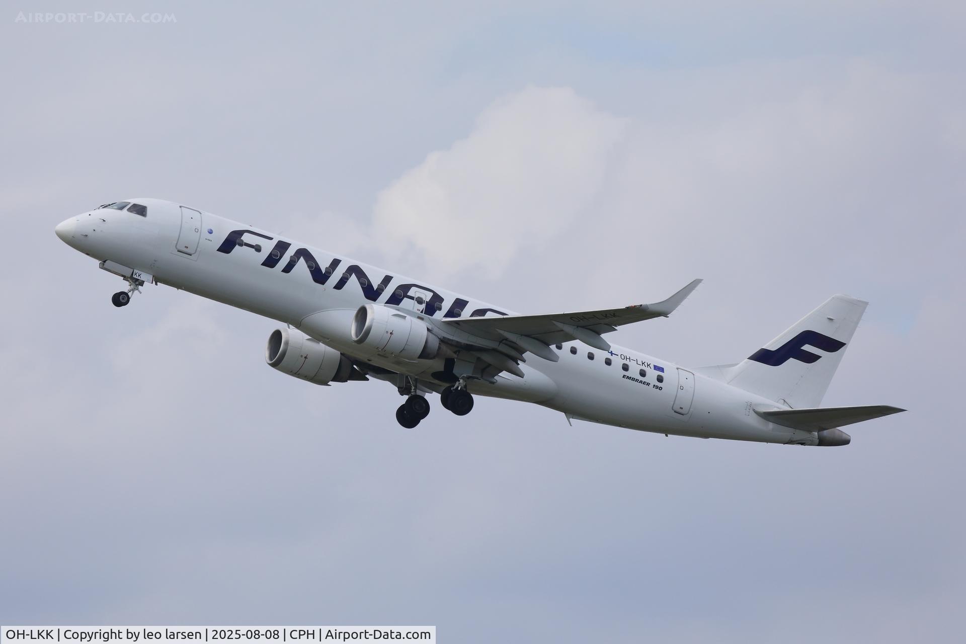 OH-LKK, 2007 Embraer 190LR (ERJ-190-100LR) C/N 19000127, Copenhagen 8.8.2025
