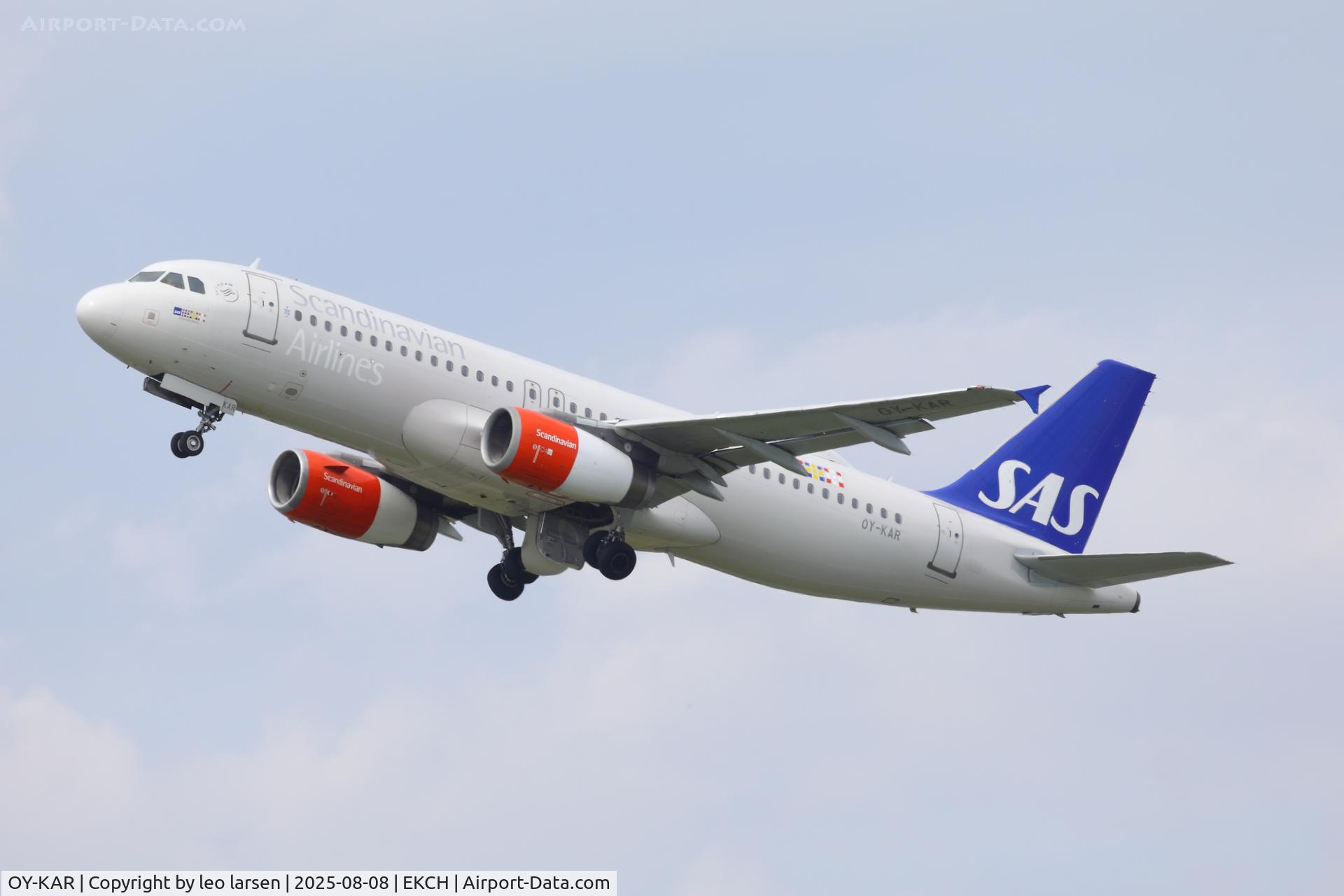 OY-KAR, 2007 Airbus A320-232 C/N 3159, Copen 8.8.2025hagen