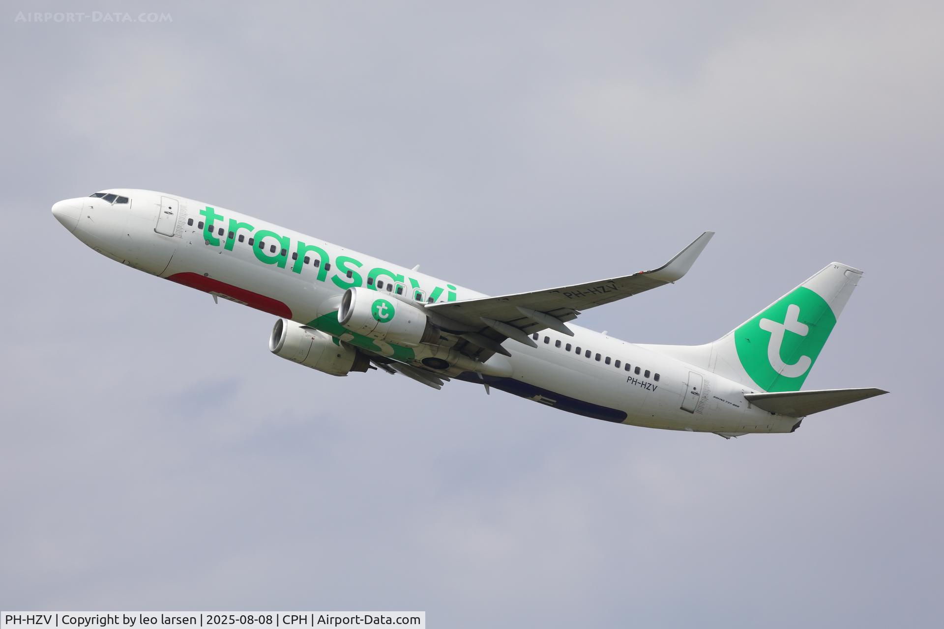 PH-HZV, 2002 Boeing 737-8K2 C/N 30650, Copenhagen 8.8.2025