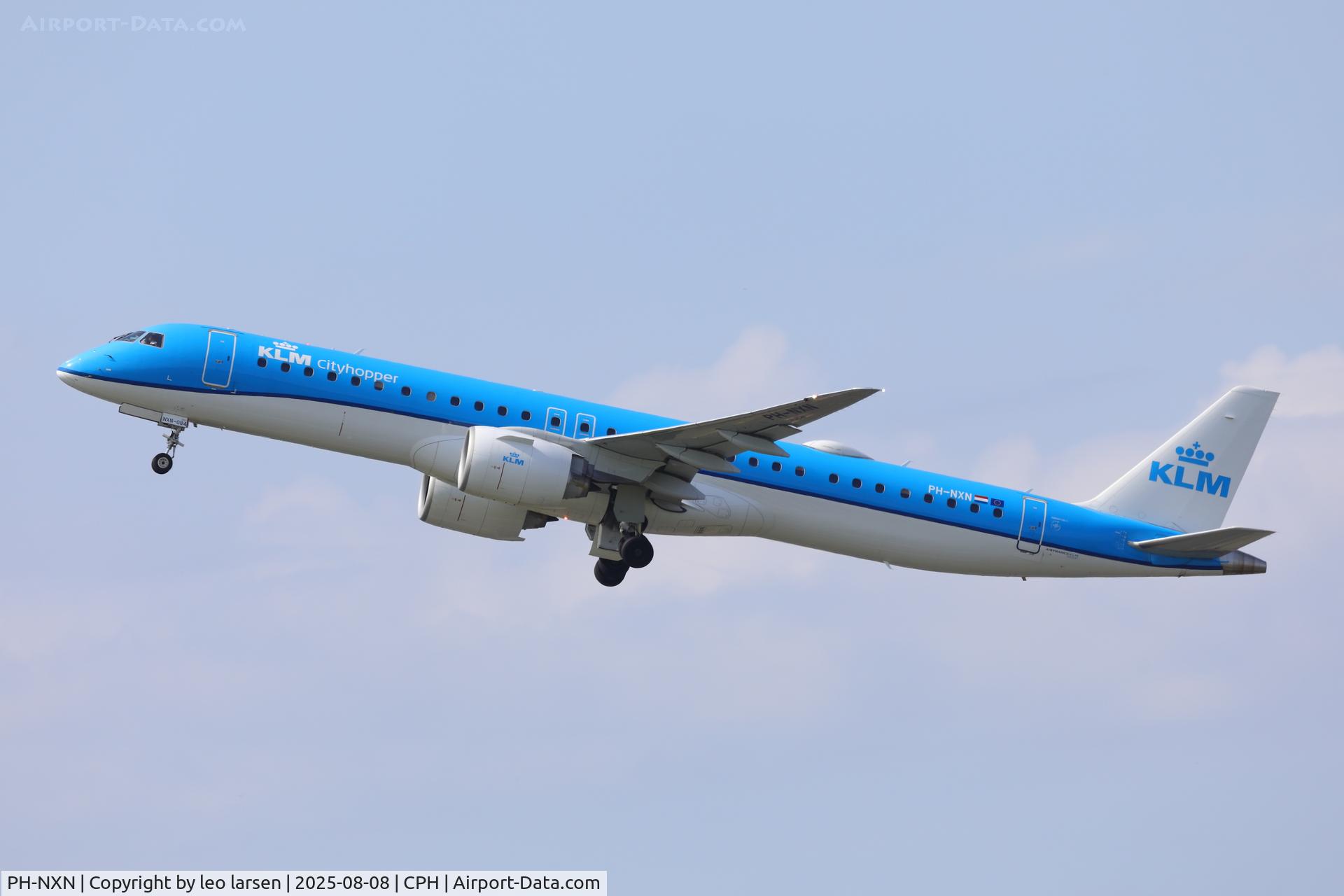 PH-NXN, 2022 Embraer E195-E2 C/N 19020084, Copenhagen 8.8.2025