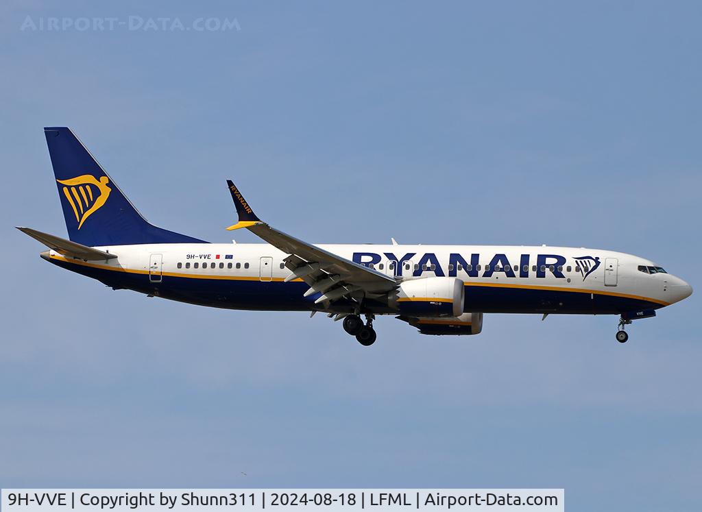 9H-VVE, 2022 Boeing 737-8-200 MAX C/N 62347, Landing rwy 31R