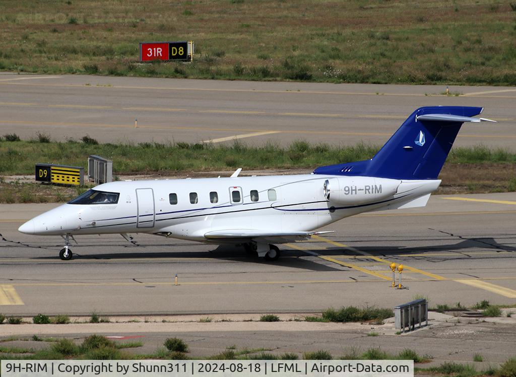 9H-RIM, 2021 Pilatus PC-24 C/N 220, Taxiing holding point rwy 31R for departure...