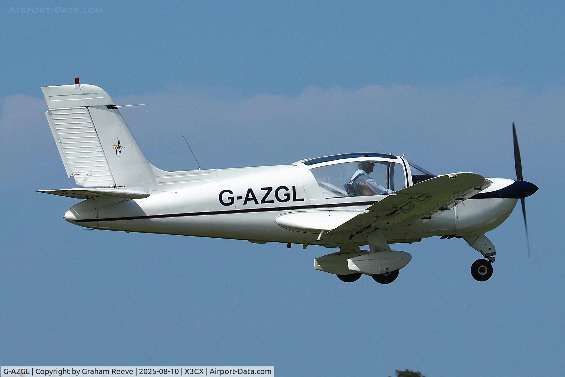 G-AZGL, 1972 Socata MS.894A Rallye Minerva 220 C/N 11929, Landing at Northrepps.