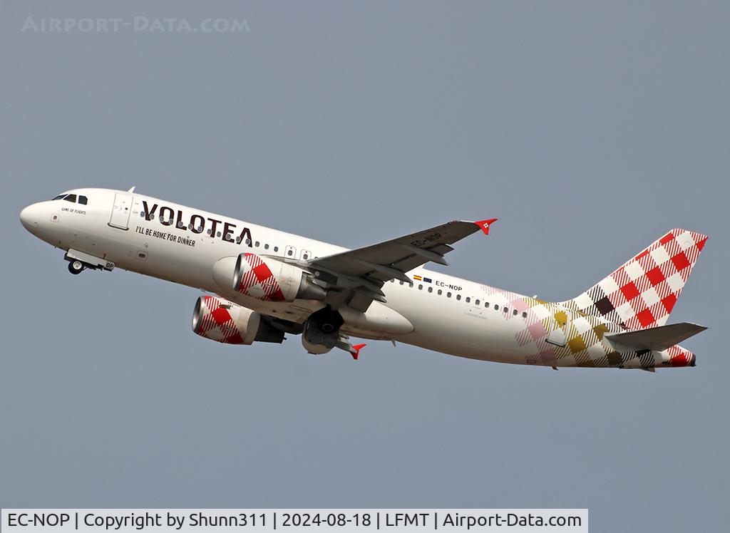 EC-NOP, 2008 Airbus A320-214 C/N 3597, Climbing after take off from rwy 30R