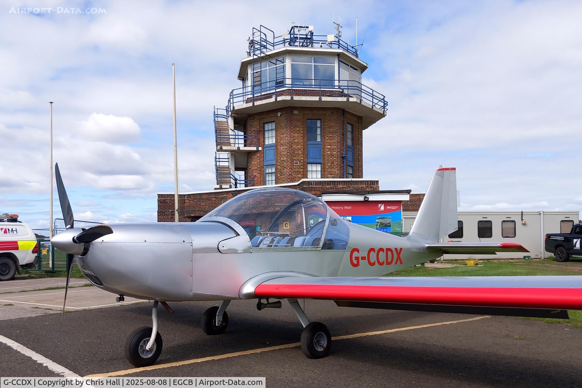 G-CCDX, 2003 Aerotechnik EV-97 Eurostar C/N PFA 315-14013, Barton