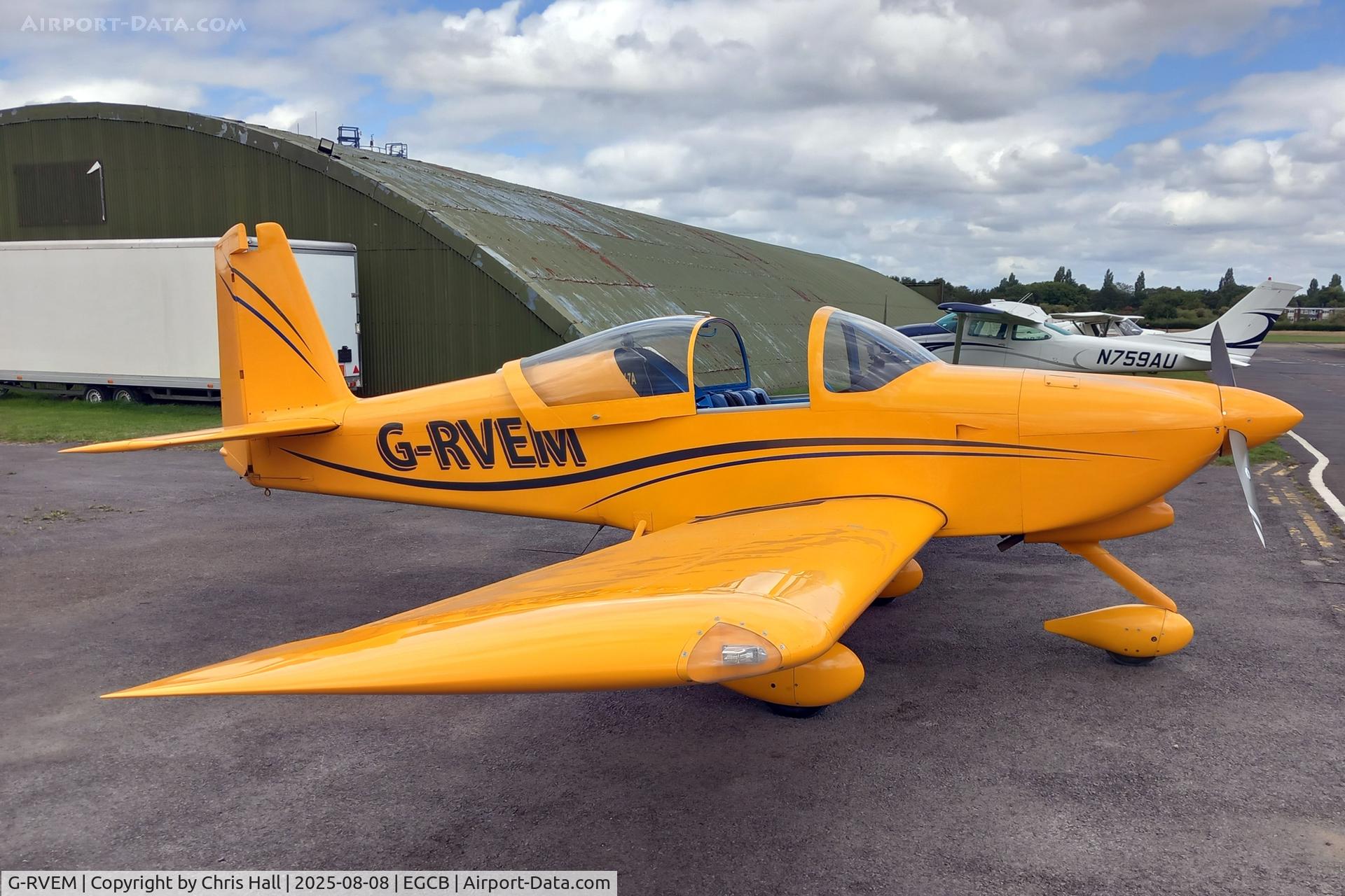 G-RVEM, 2002 Vans RV-7A C/N PFA 323-13868, Barton
