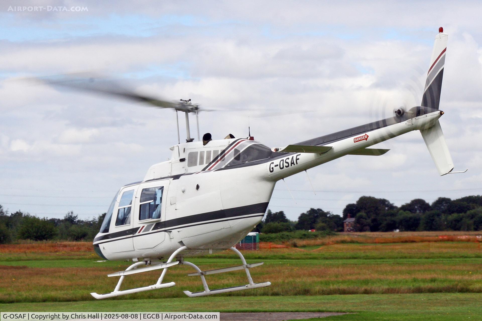 G-OSAF, 1986 Agusta AB-206B Jet Ranger II C/N 8694, Barton