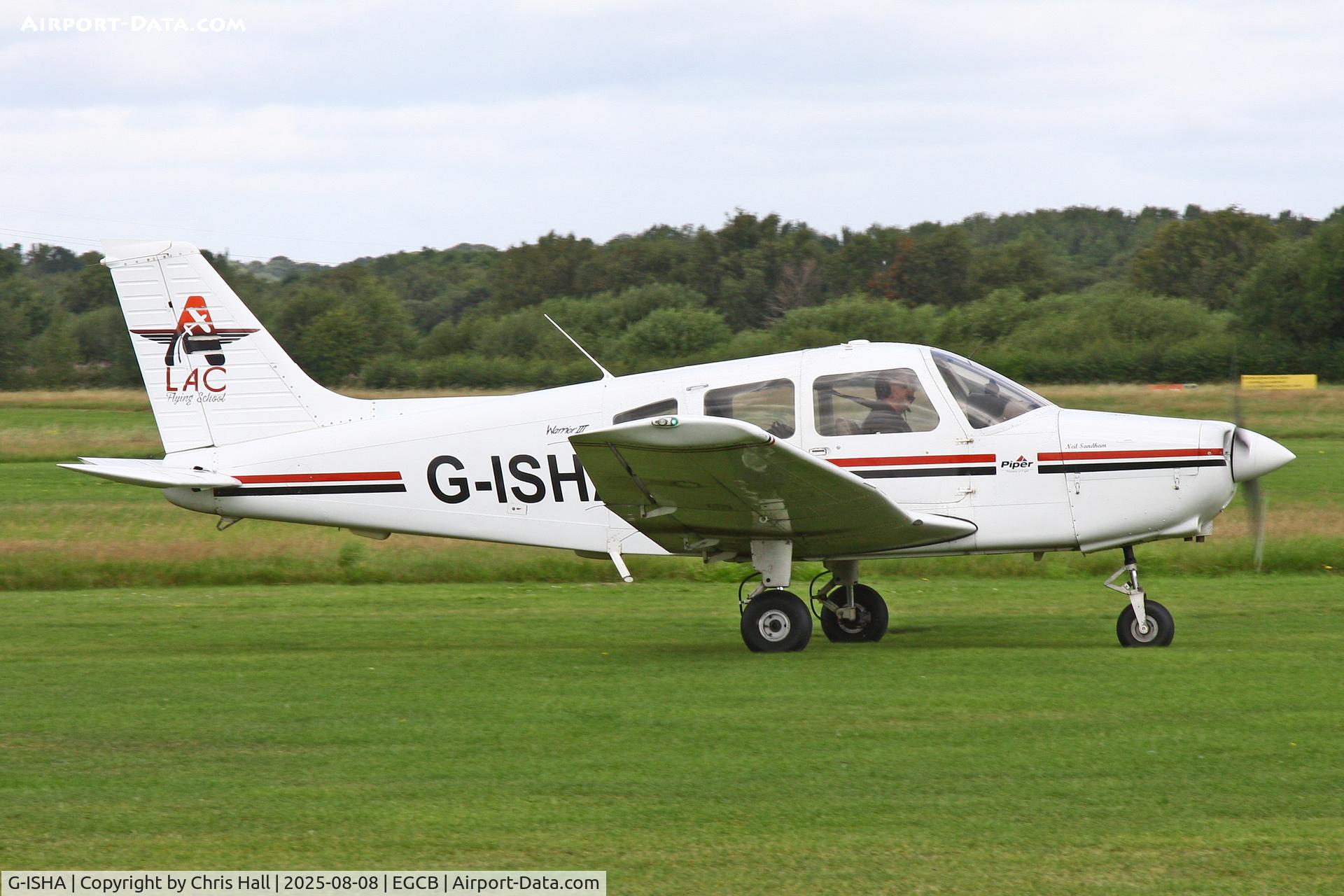 G-ISHA, 2004 Piper PA-28-161 Cherokee Warrior III C/N 2842211, Barton