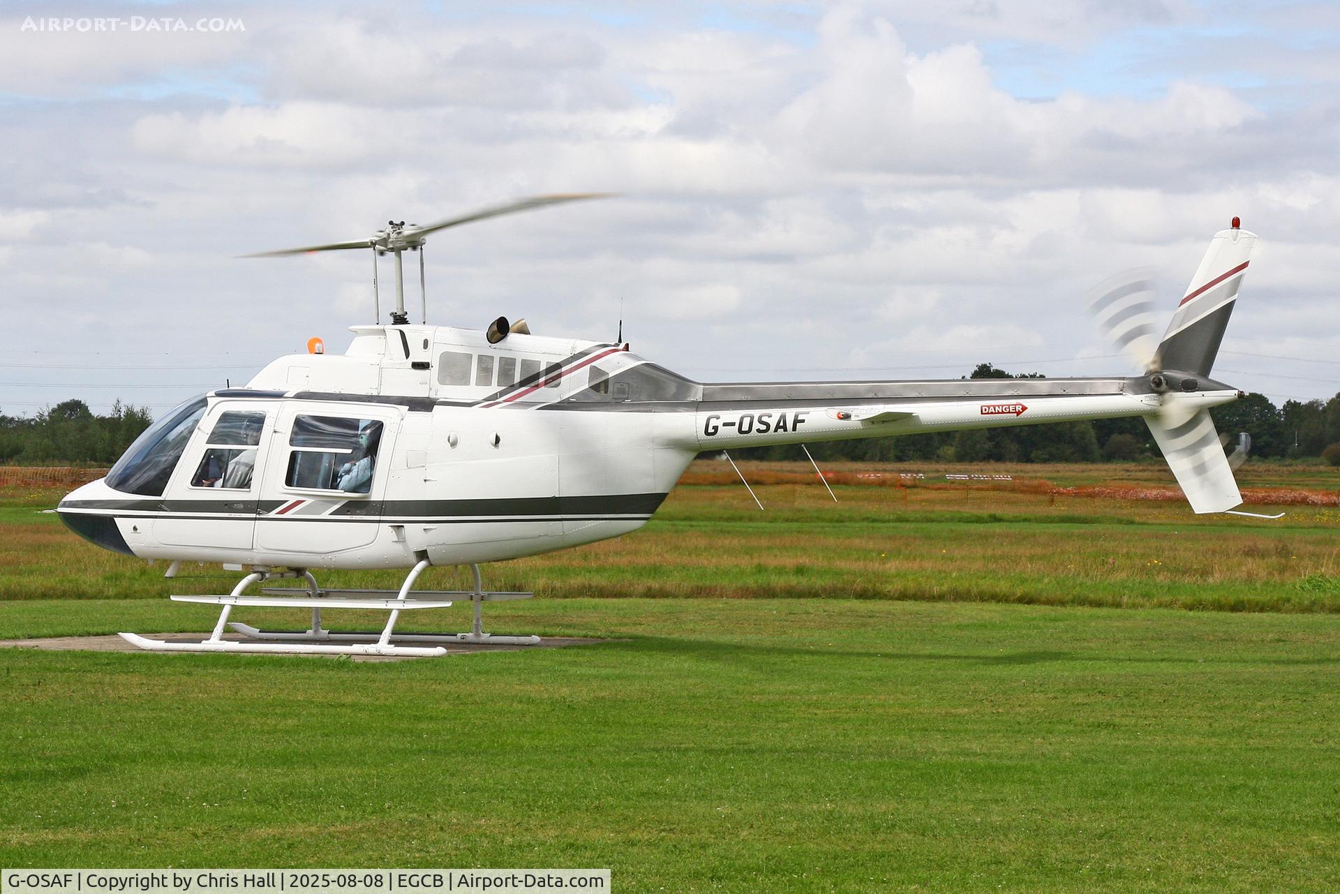 G-OSAF, 1986 Agusta AB-206B Jet Ranger II C/N 8694, Barton