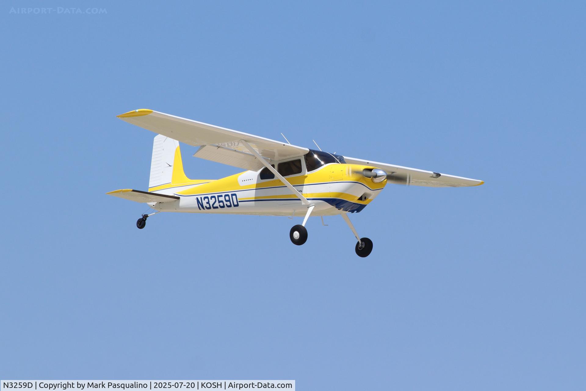 N3259D, 1955 Cessna 180 C/N 32057, Cessna 180