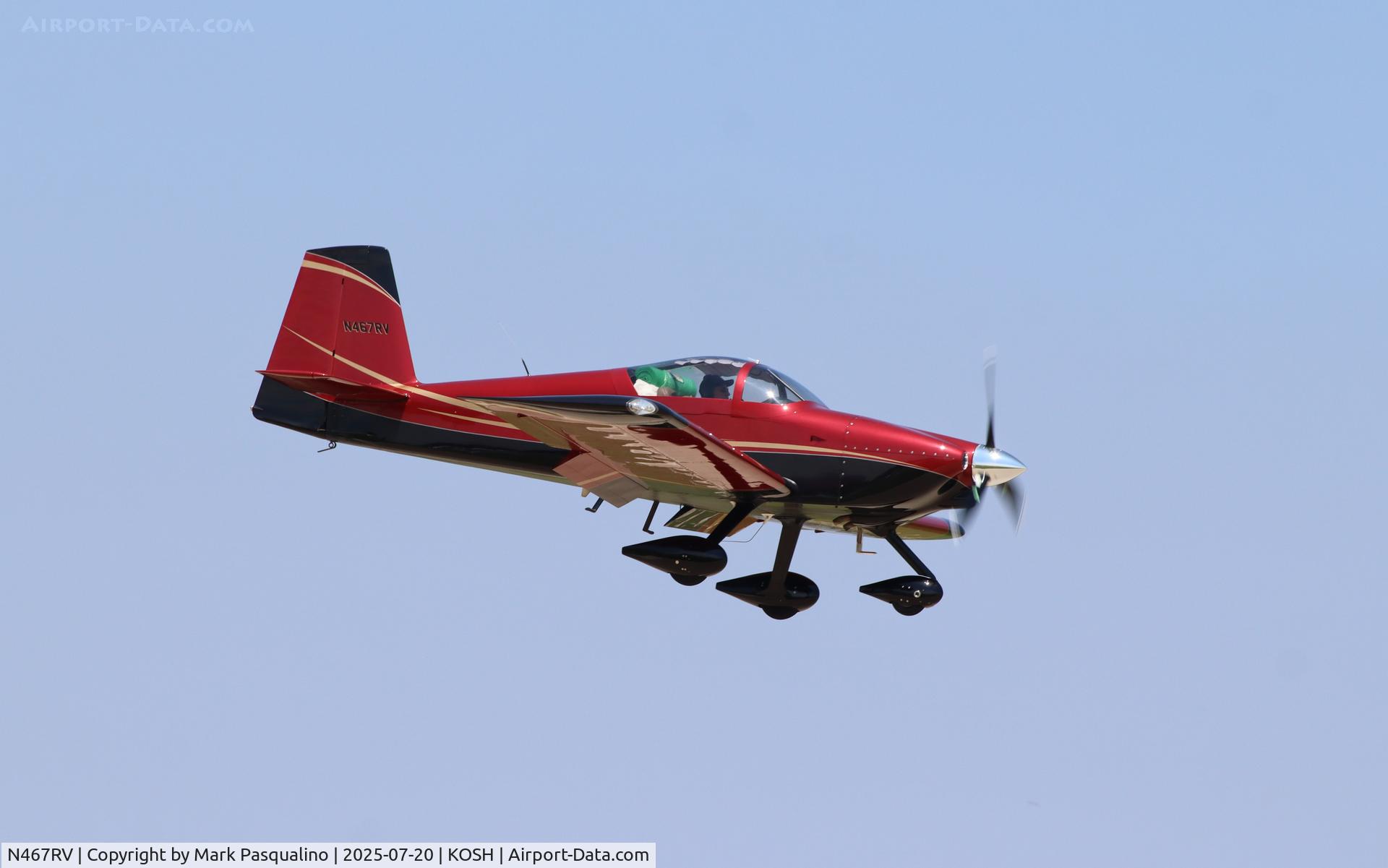 N467RV, Vans RV-7A C/N 72017, Vans RV-7A