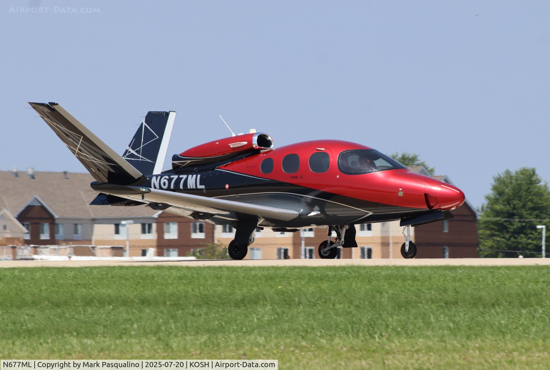 N677ML, 2025 Cirrus SF50 C/N 0637, Cirrus SF50