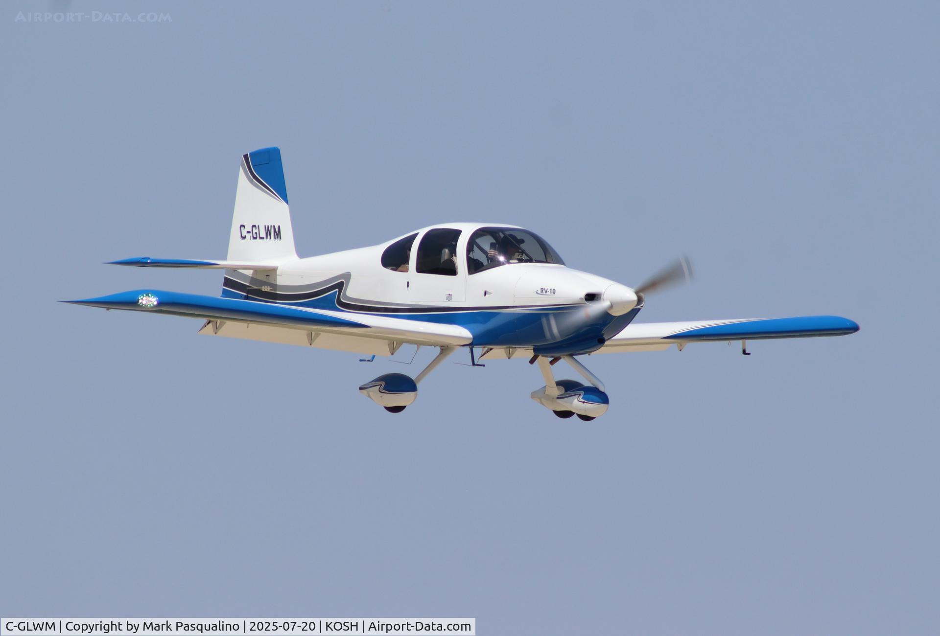 C-GLWM, 2011 Vans RV-10 C/N 40219, Vans RV-10
