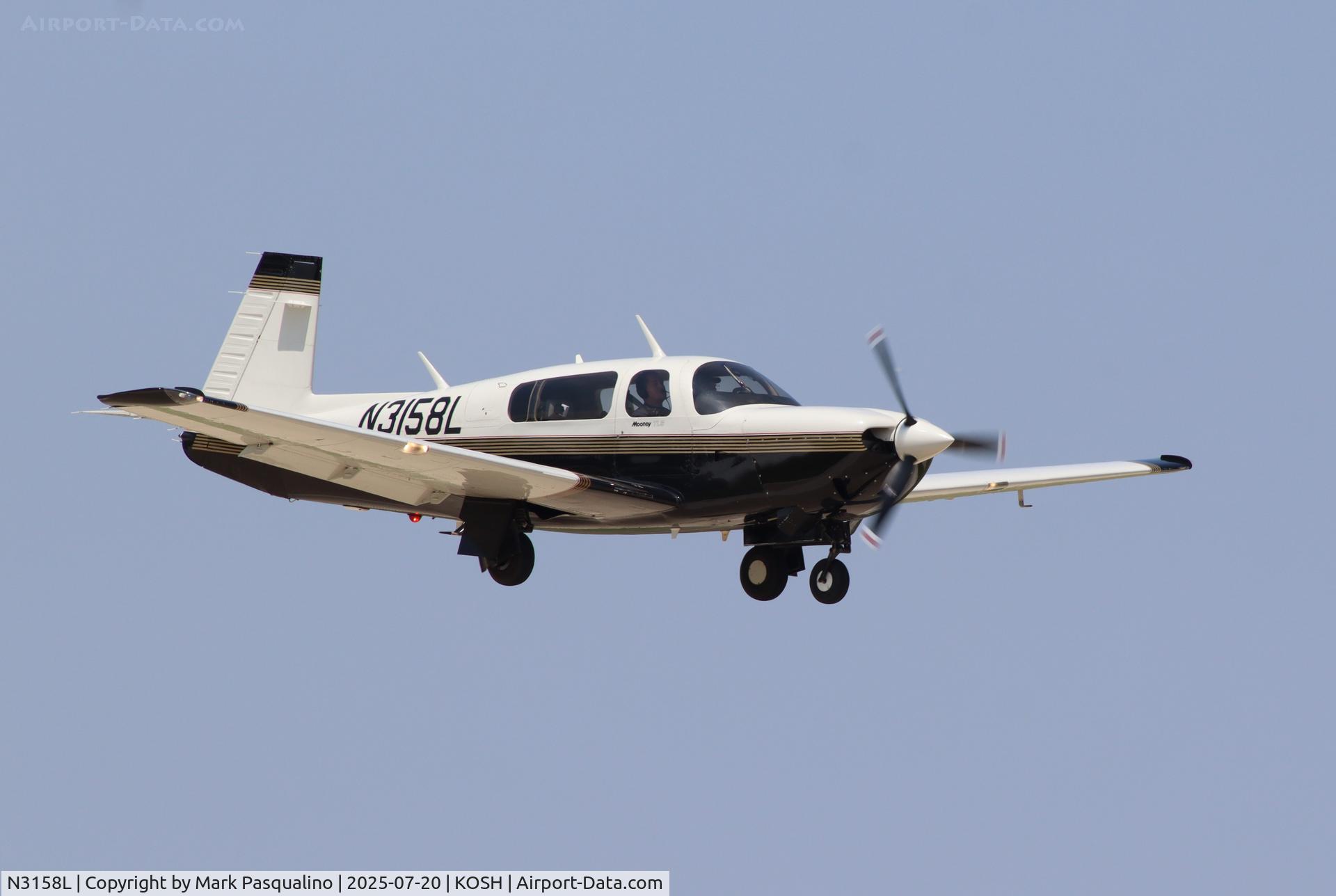 N3158L, 1994 Mooney M20M Bravo C/N 27-0189, Mooney M20M