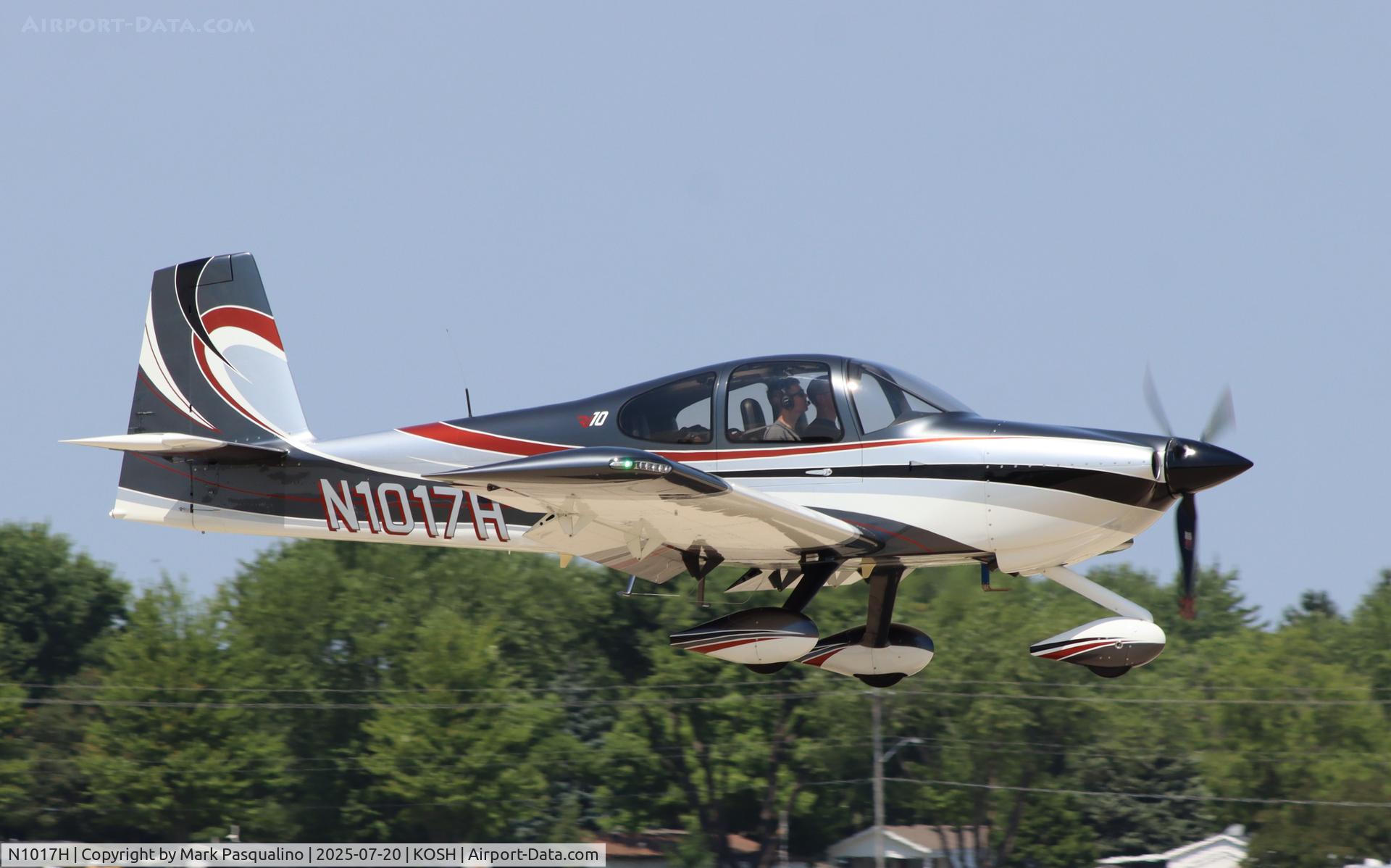 N1017H, 2019 Vans RV-10 C/N 145, Vans RV-10