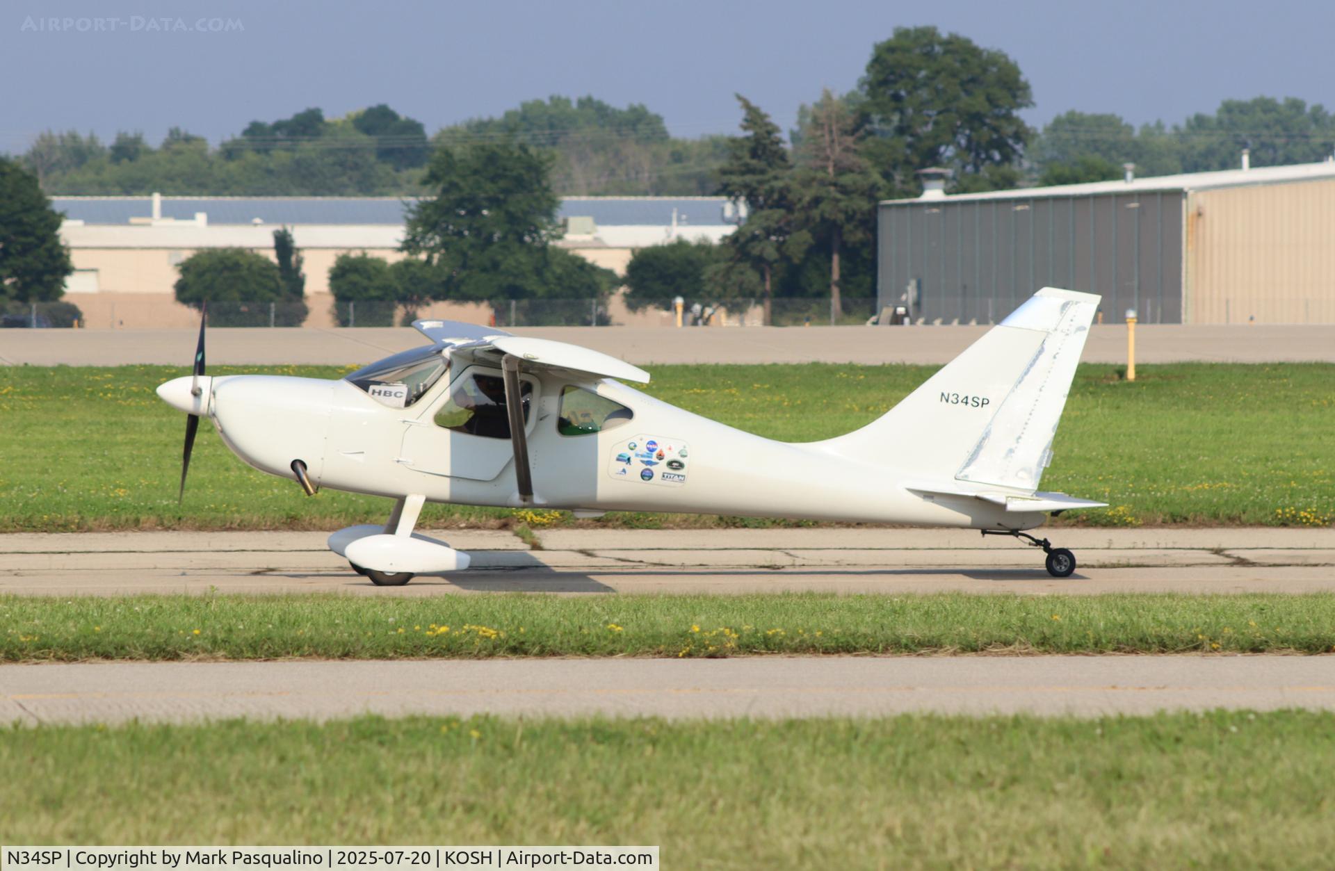 N34SP, 2016 Stoddard-Hamilton GlaStar C/N 5118, GlaStar