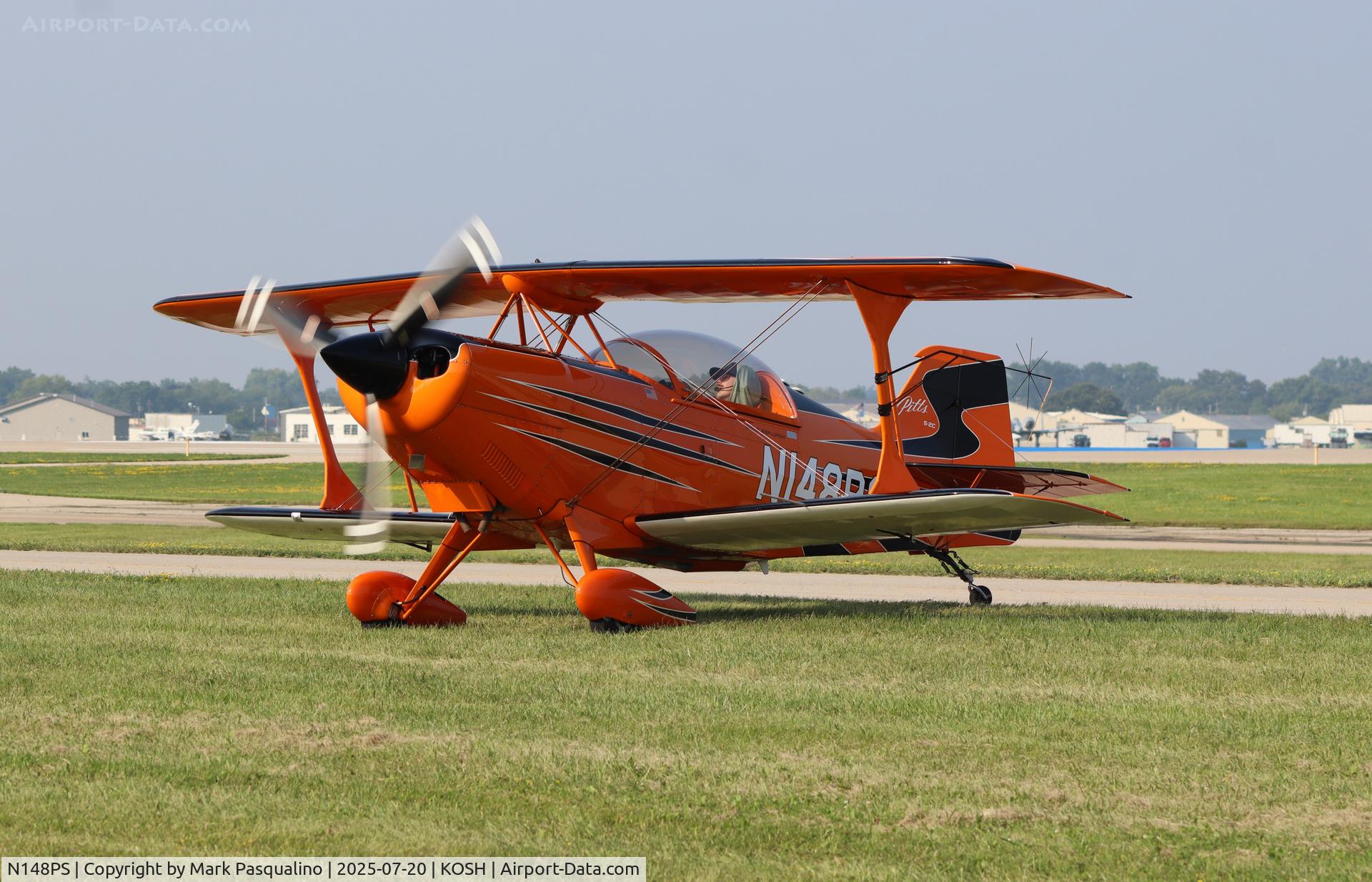 N148PS, 2001 Aviat Pitts S-2C Special C/N 6048, Pitts S-2C