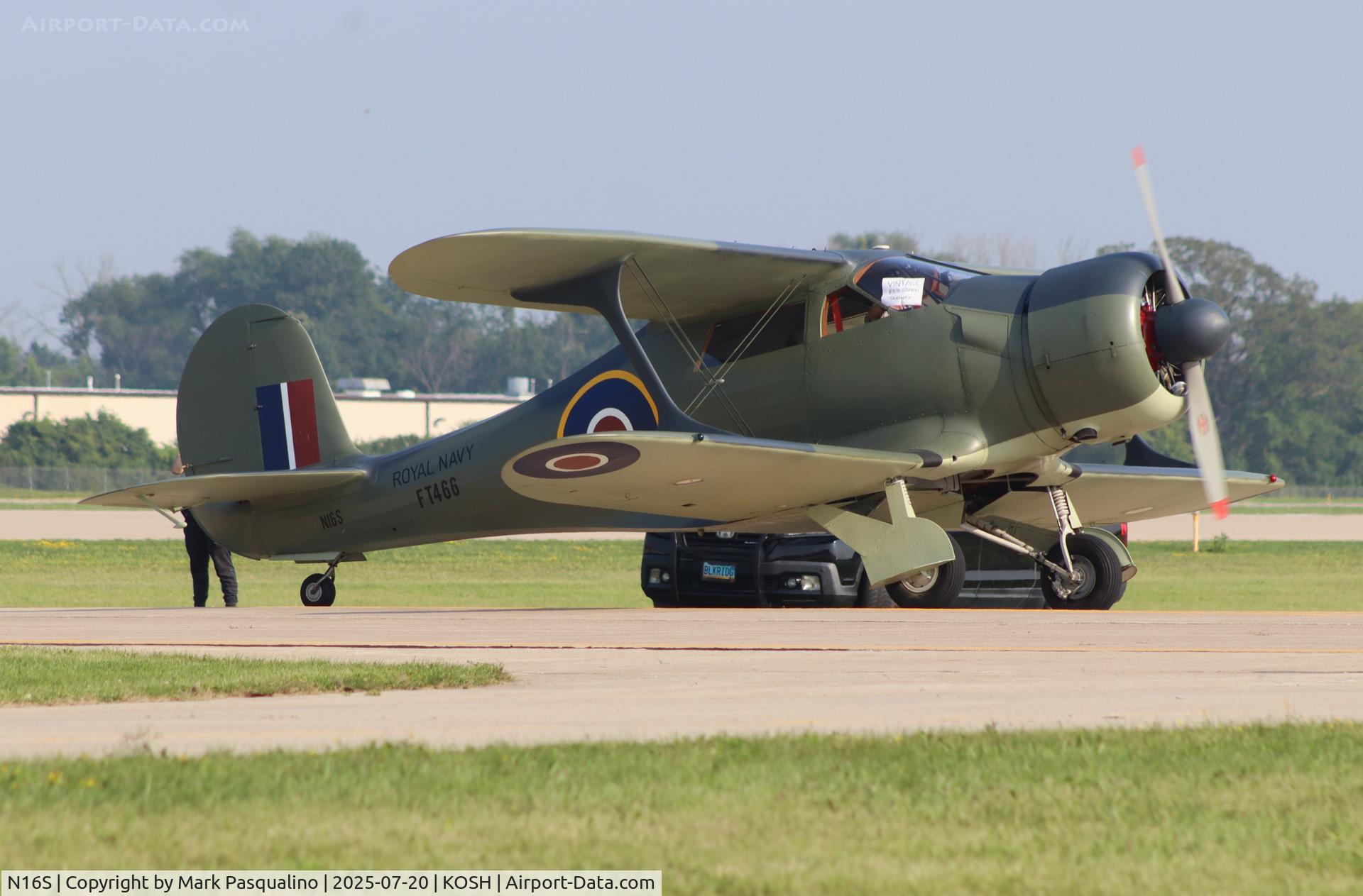 N16S, 1944 Beech D17S Staggerwing C/N 6687, Beech D17S