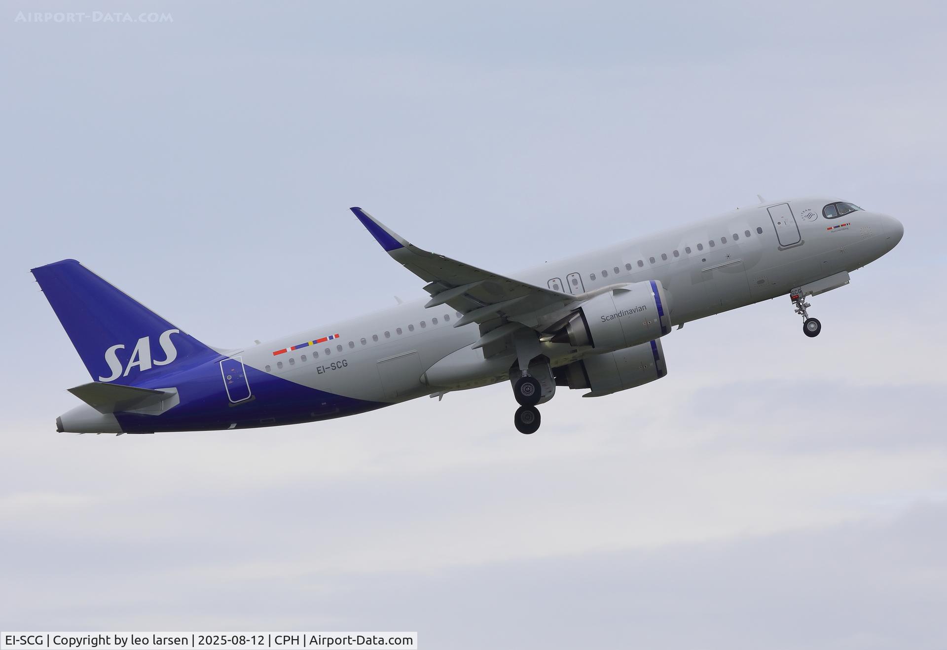 EI-SCG, 2025 Airbus A320-251N C/N 12585, Copenhagen 12.8.2025