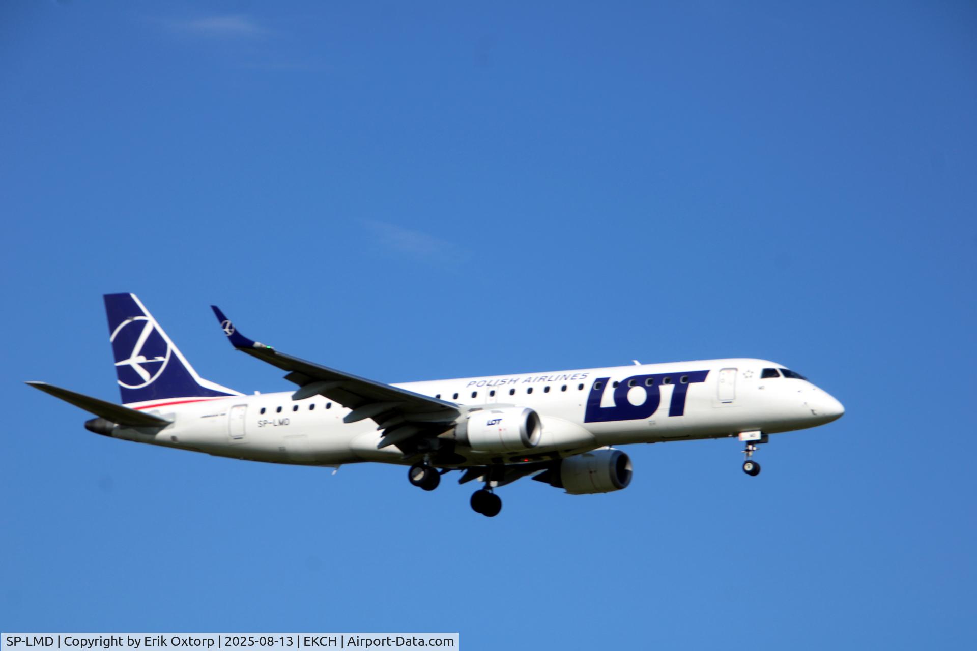 SP-LMD, Embraer ERJ-190 (ERJ-190-100 STD) C/N 19000276, SP-LMD landing rw 04L