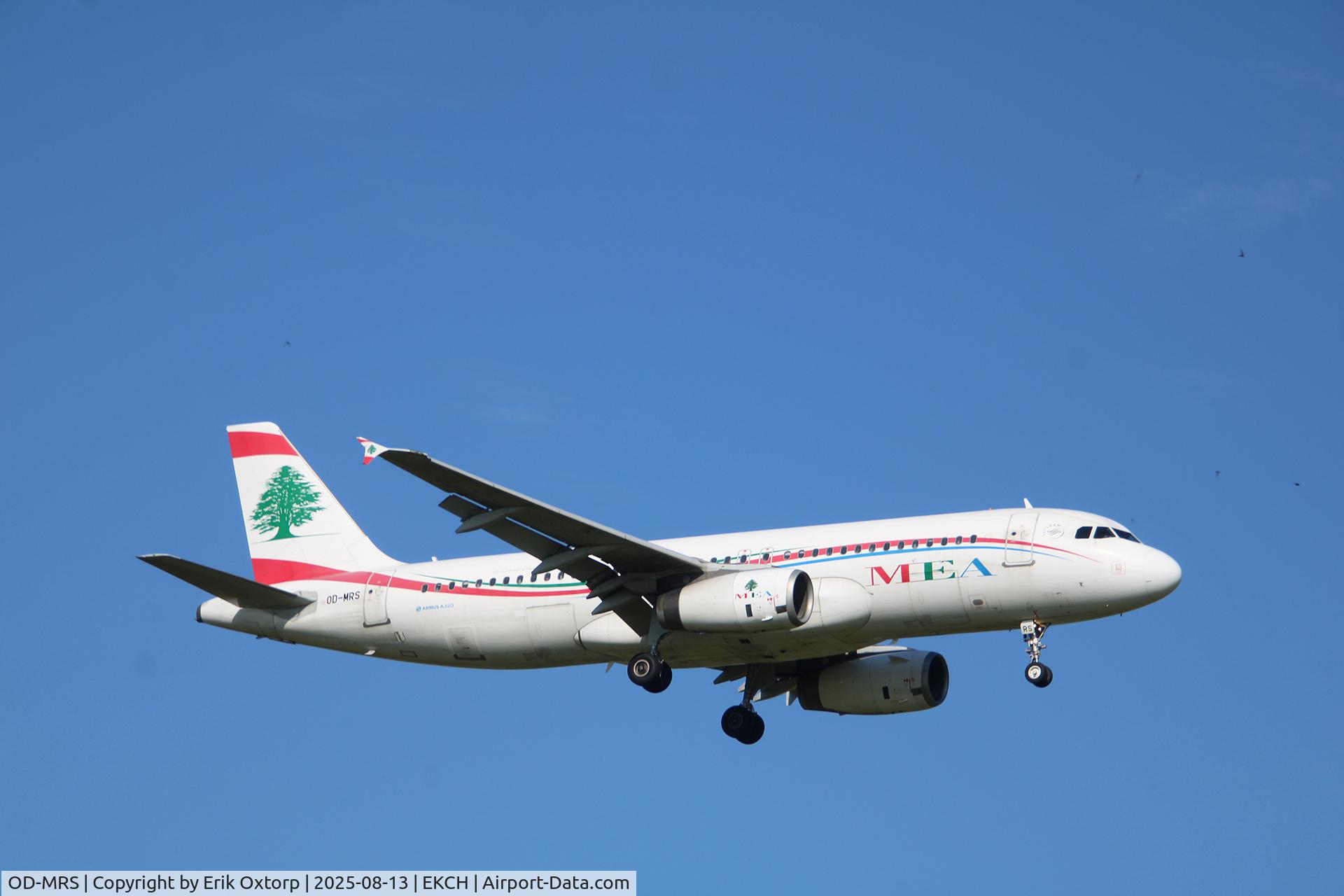 OD-MRS, 2009 Airbus A320-232 C/N 3804, OD-MRS landing rw 04L