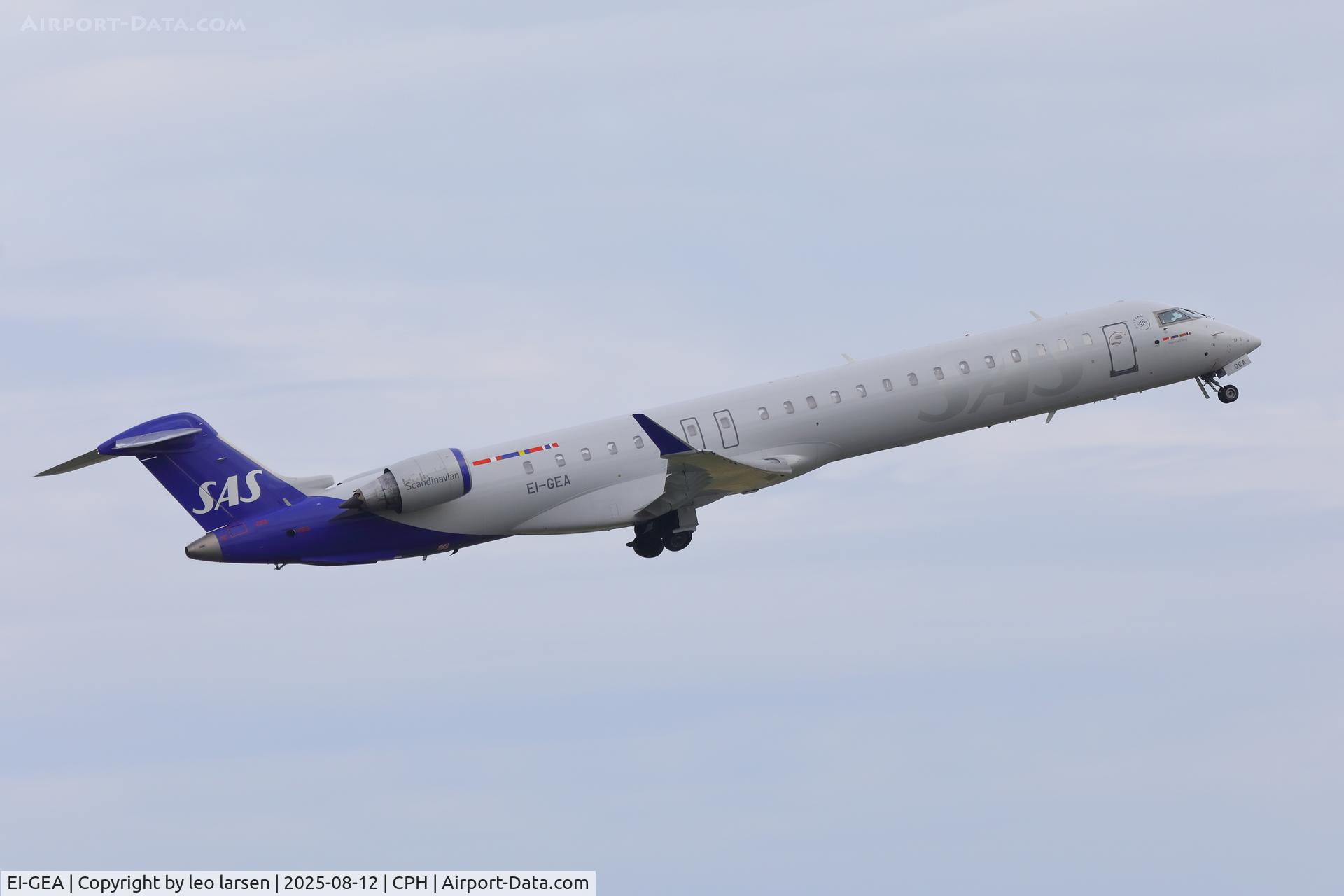 EI-GEA, 2009 Bombardier CRJ-900ER (CL-600-2D24) C/N 15224, Copenhagen 12.8.2025