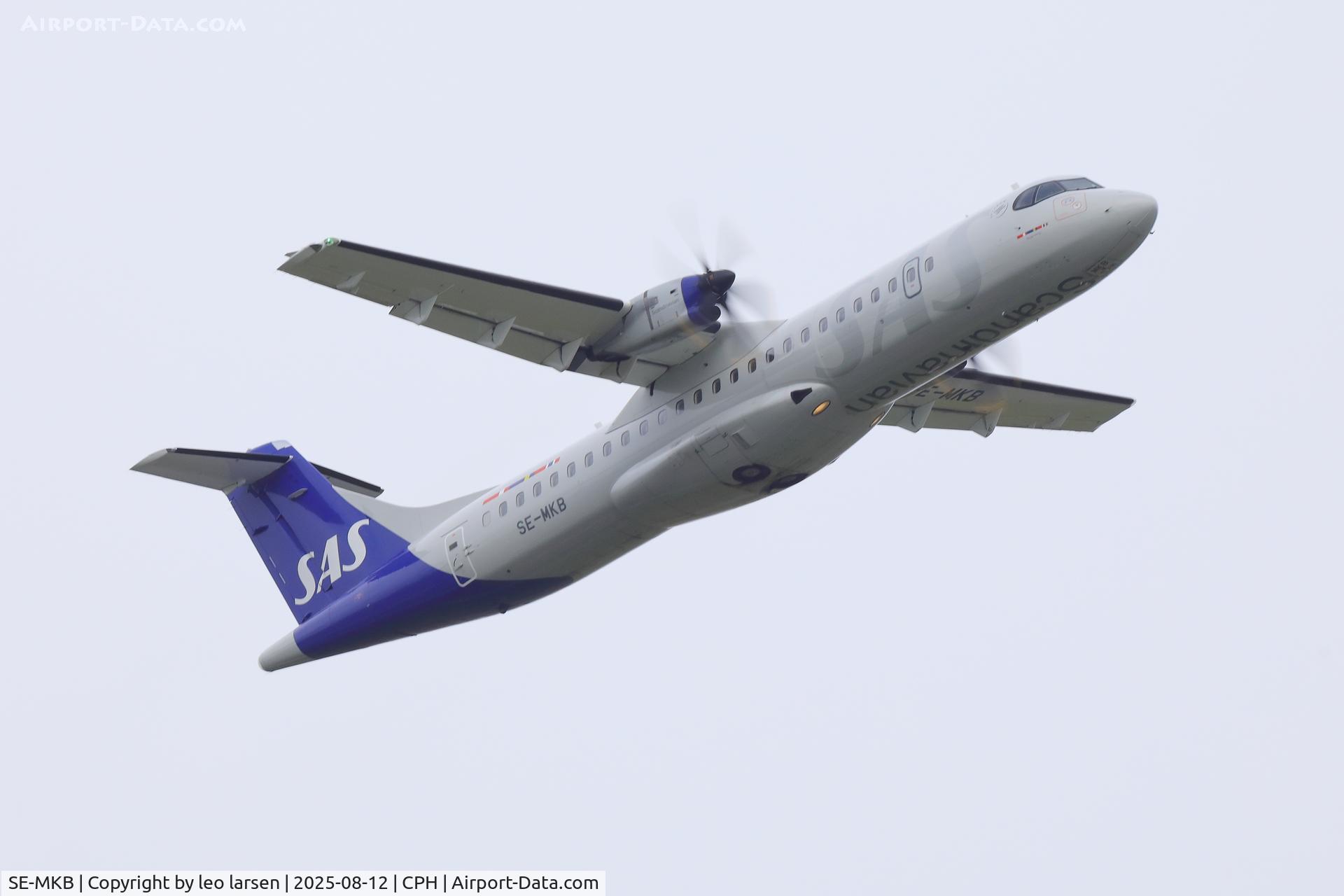 SE-MKB, 2015 ATR 72-212A C/N 1308, Copenhagen 12.8.2025