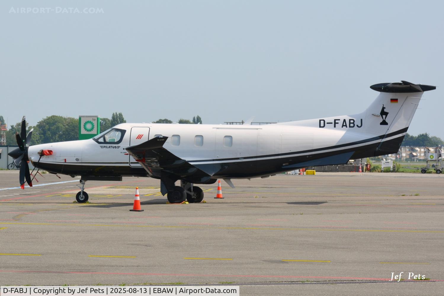 D-FABJ, 2022 Pilatus PC-12/47E  NGX C/N 2231, At Antwerp Airport.