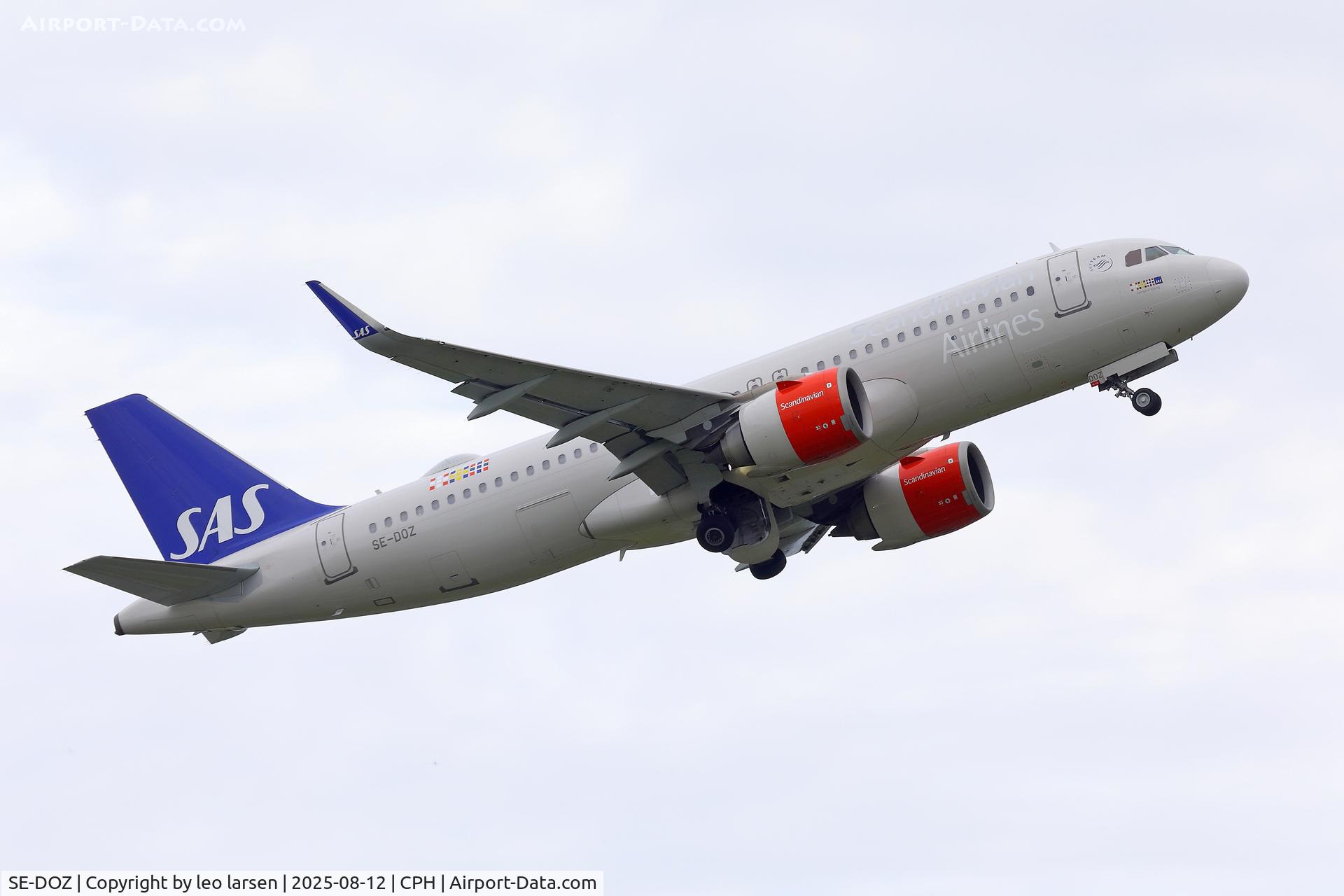 SE-DOZ, 2017 Airbus A320-251N C/N 7565, Copenhagen 12.8.2025