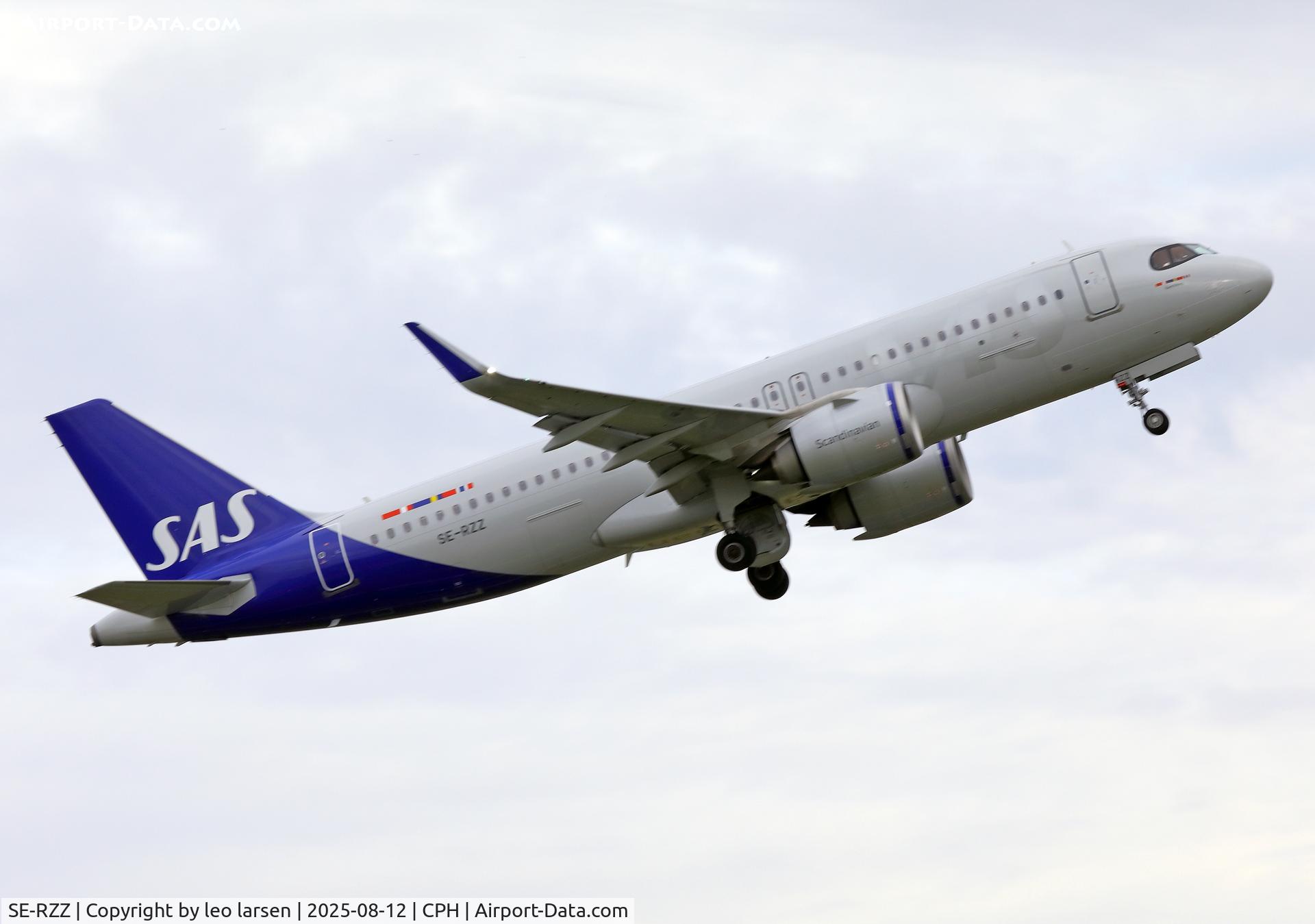 SE-RZZ, 2024 Airbus A320-251N C/N 11885, Copenhagen 12.8.2025