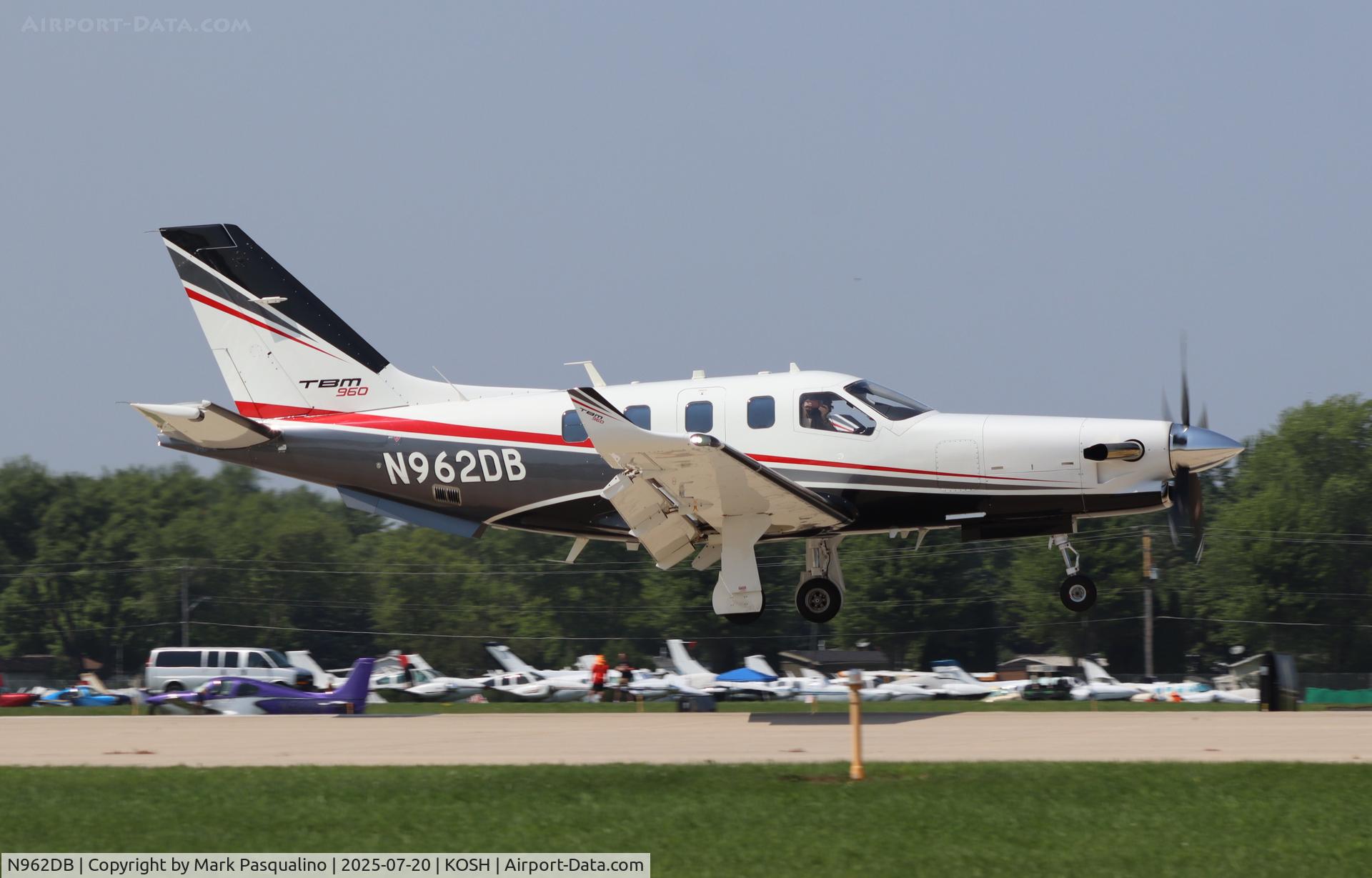 N962DB, 2022 Daher TBM-960 C/N 1408, Daher TBM-960