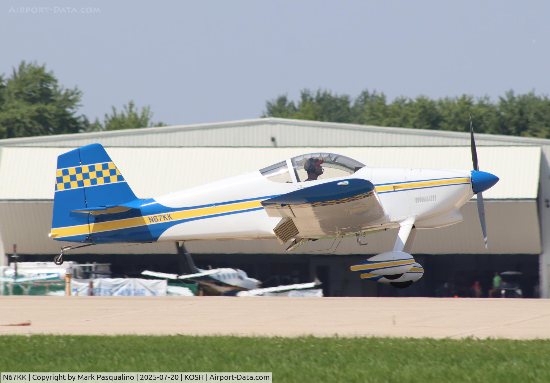 N67KK, 1995 Vans RV-6 C/N 21751, Vans RV-6