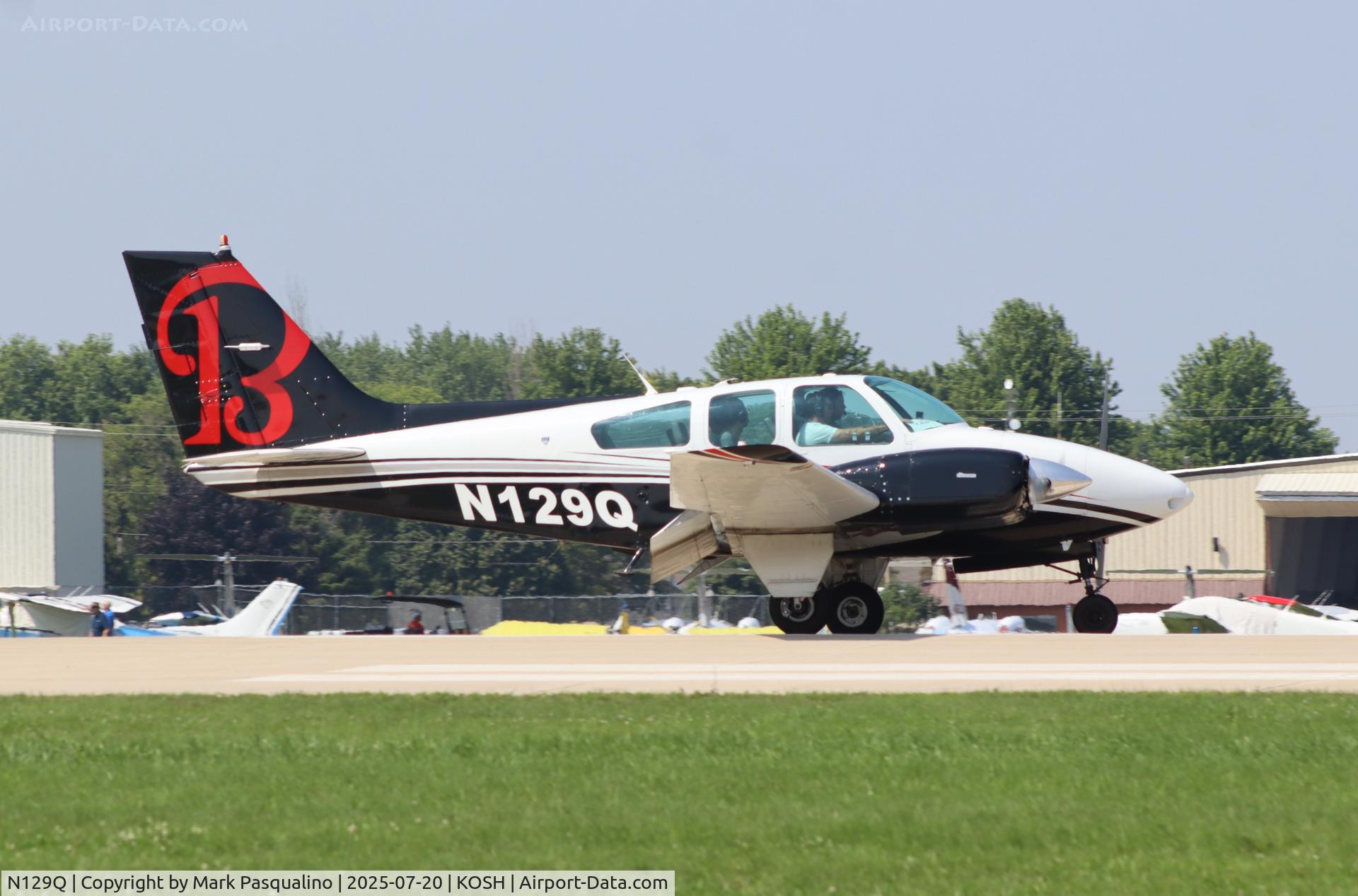 N129Q, 1965 Beech 95-B55 (T42A) Baron C/N TC-847, Beech B55