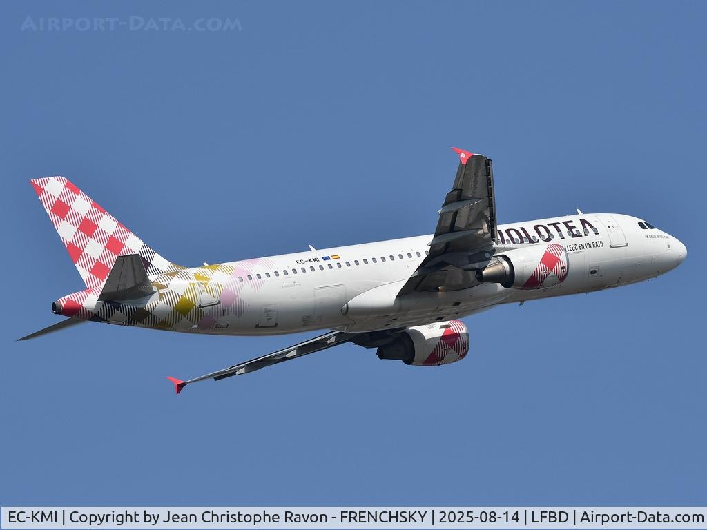 EC-KMI, 2008 Airbus A320-216 C/N 3400, Bordeaux (BOD)	Bastia (BIA)	V72402