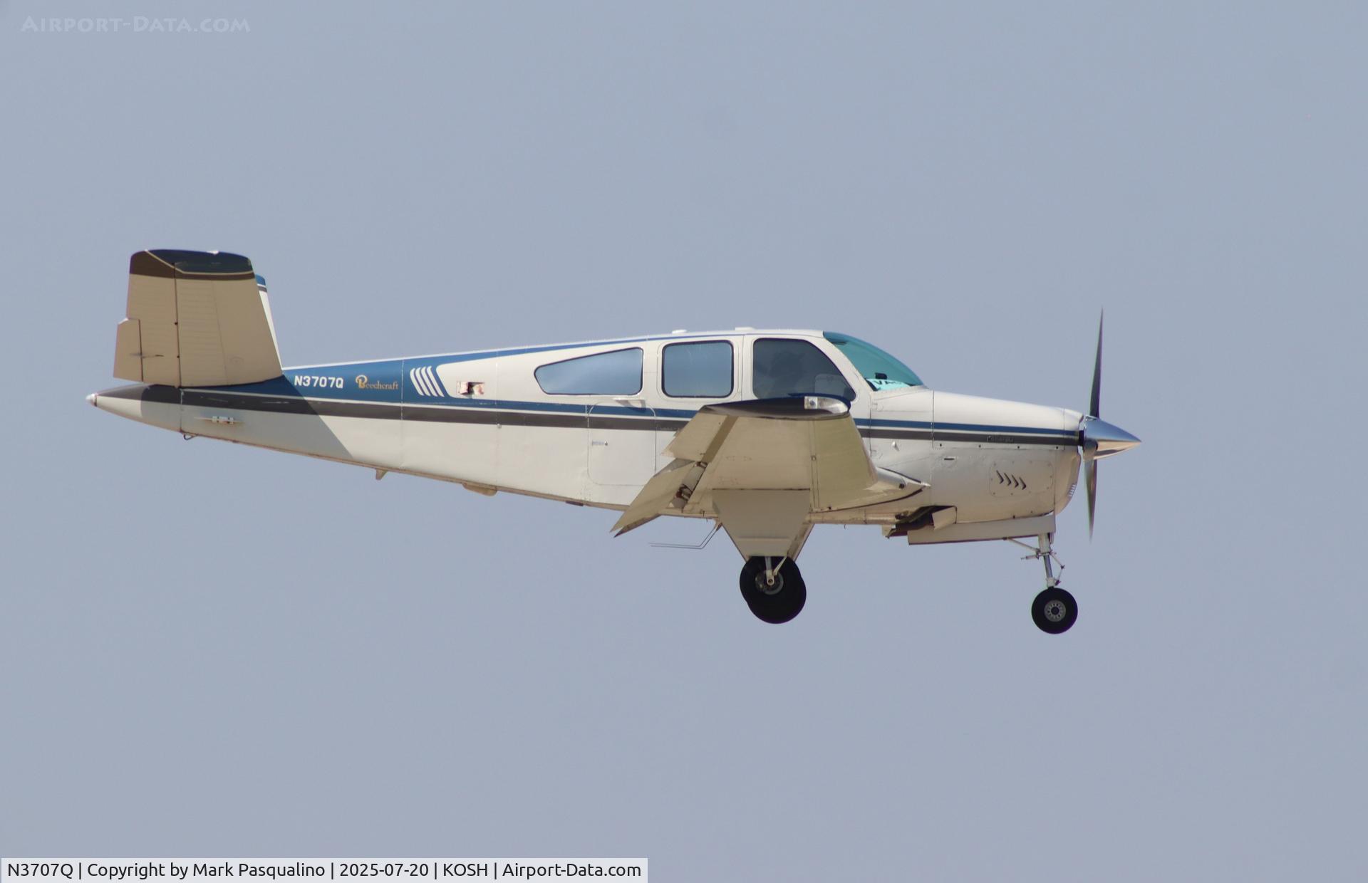 N3707Q, 1966 Beech V35 Bonanza C/N D-8368, Beech V35