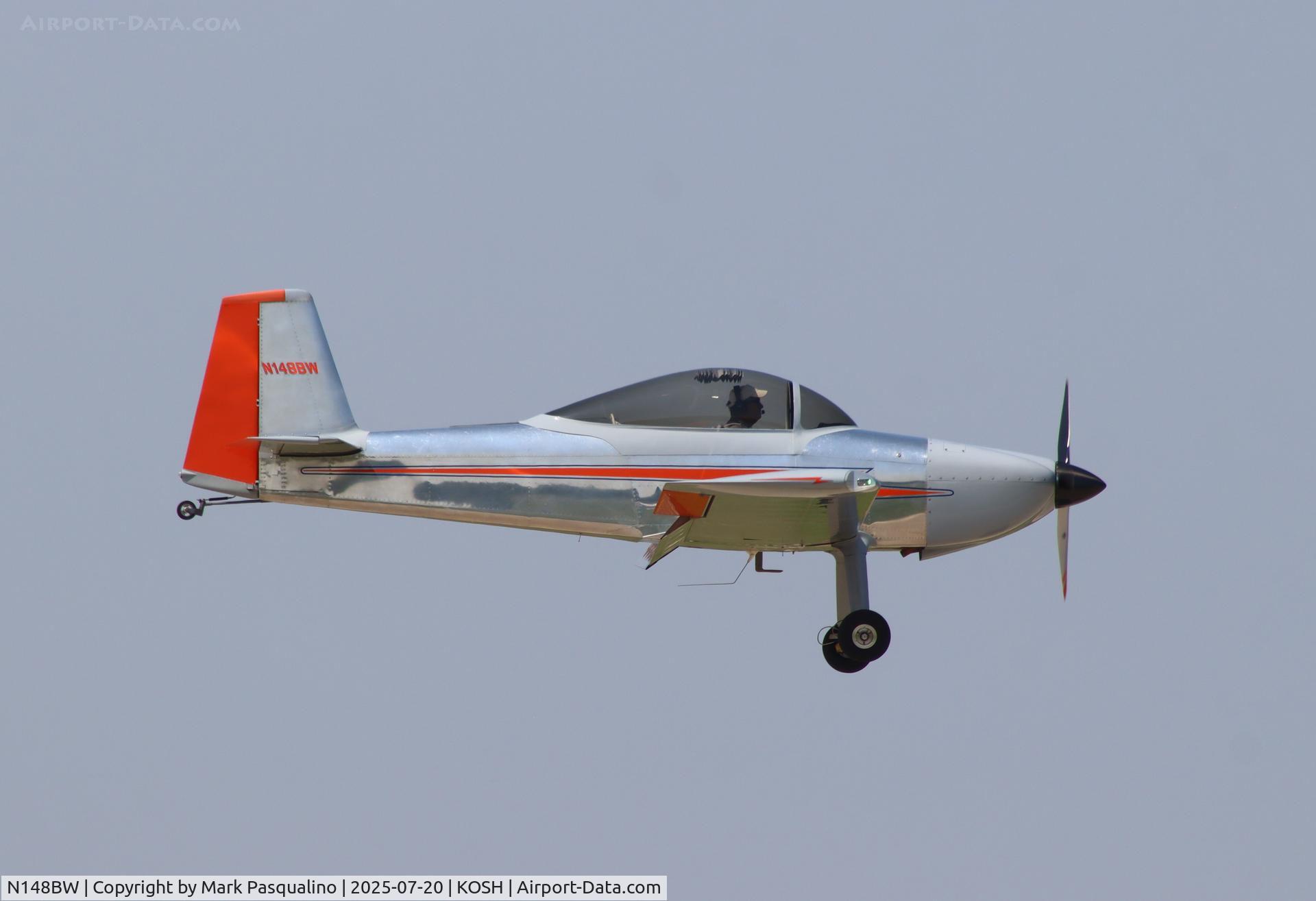 N148BW, 2016 Vans RV- 8 C/N 001, Vans RV-8