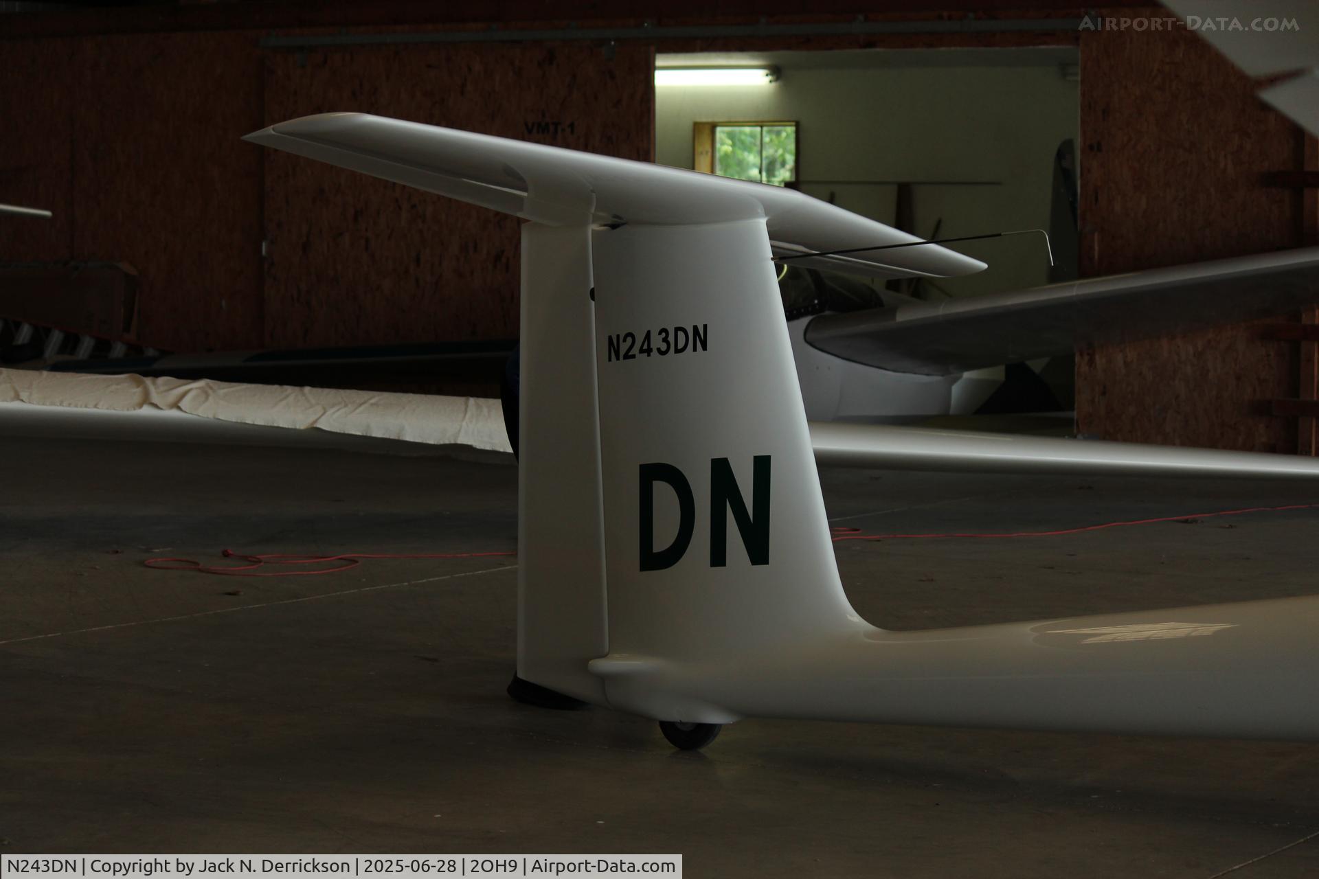 N243DN, 2025 Schleicher ASK-21B C/N 211024, DN first flight