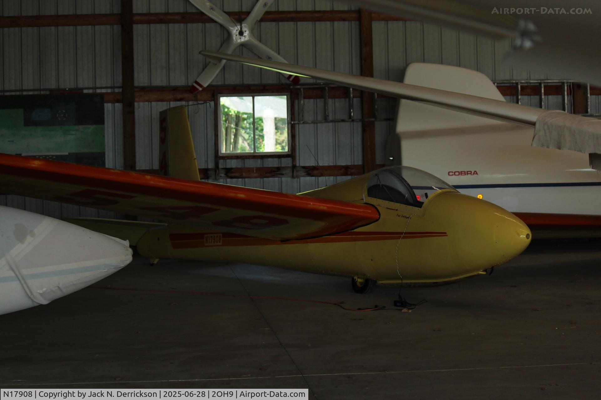 N17908, 1973 Schweizer SGS 1-26E C/N 548, DN first flight