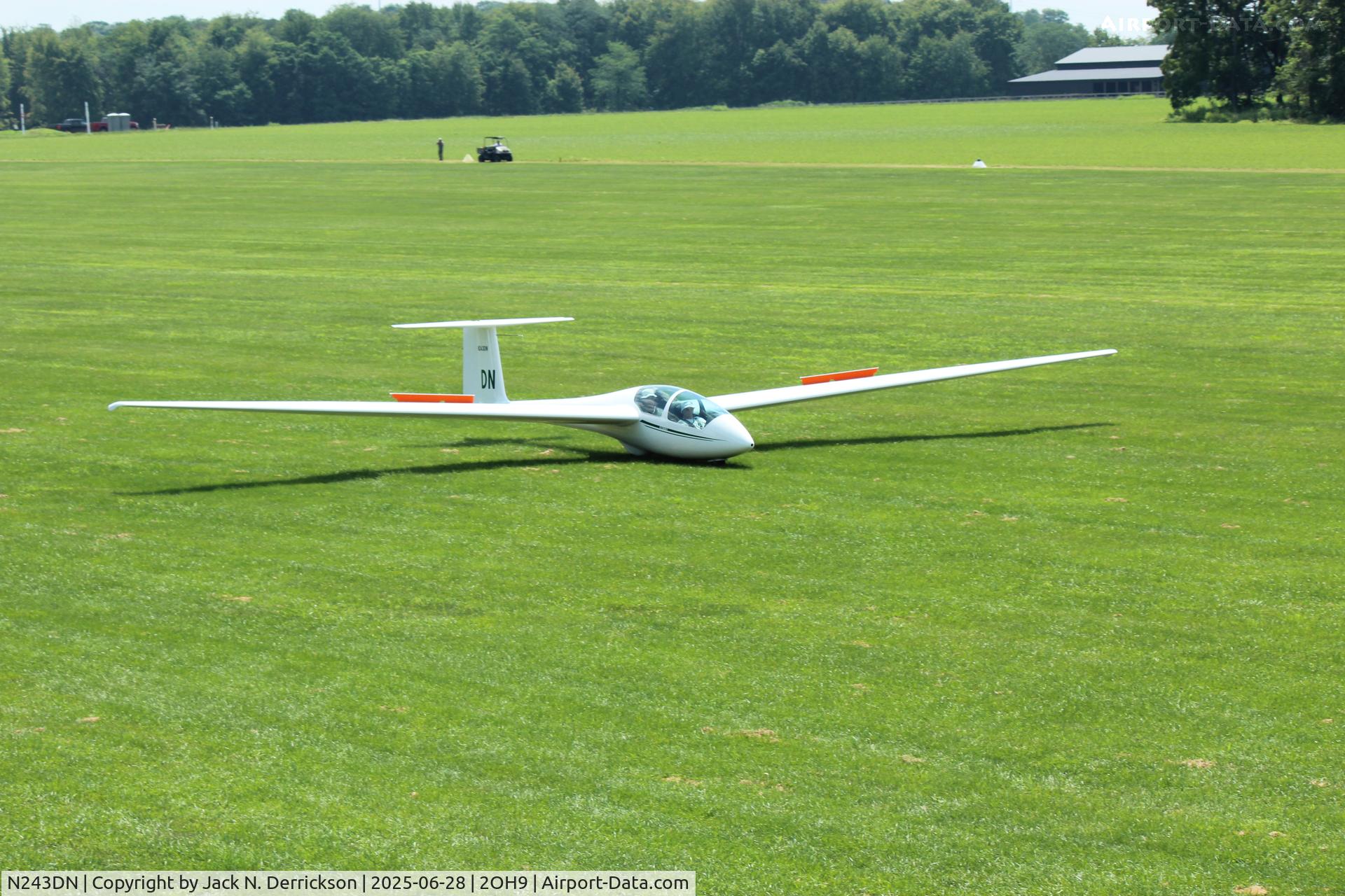N243DN, 2025 Schleicher ASK-21B C/N 211024, DN first flight