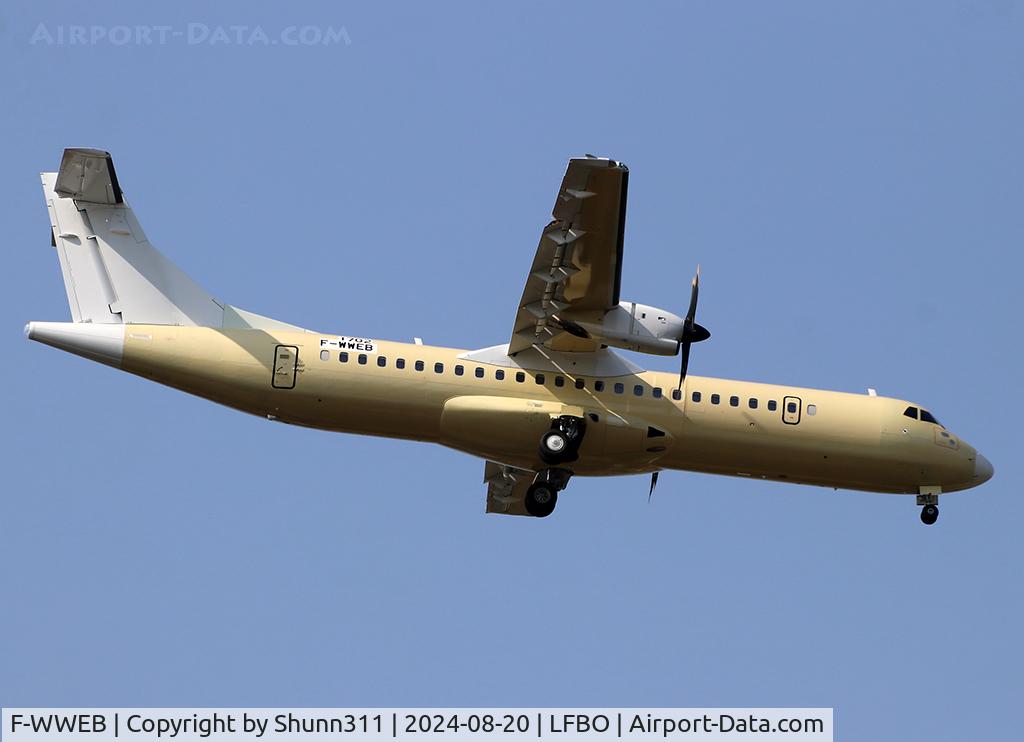 F-WWEB, 2024 ATR 72-600 C/N 1702, C/n 1702 - For Philippine Air Force as a Maritime Patrol aircraft...