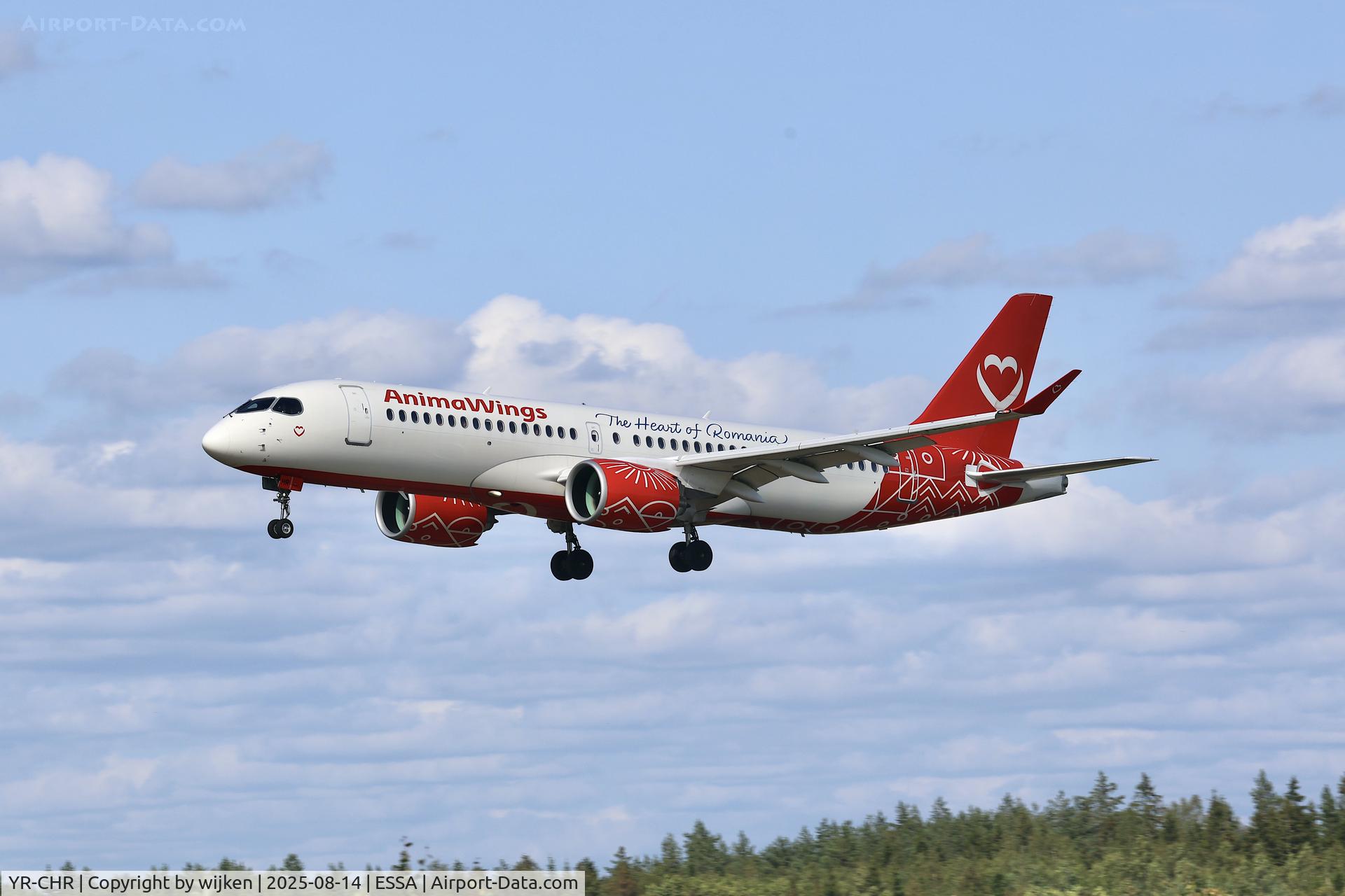 YR-CHR, 2024 Airbus Canada A220-300 C/N 55316, Rwy 26