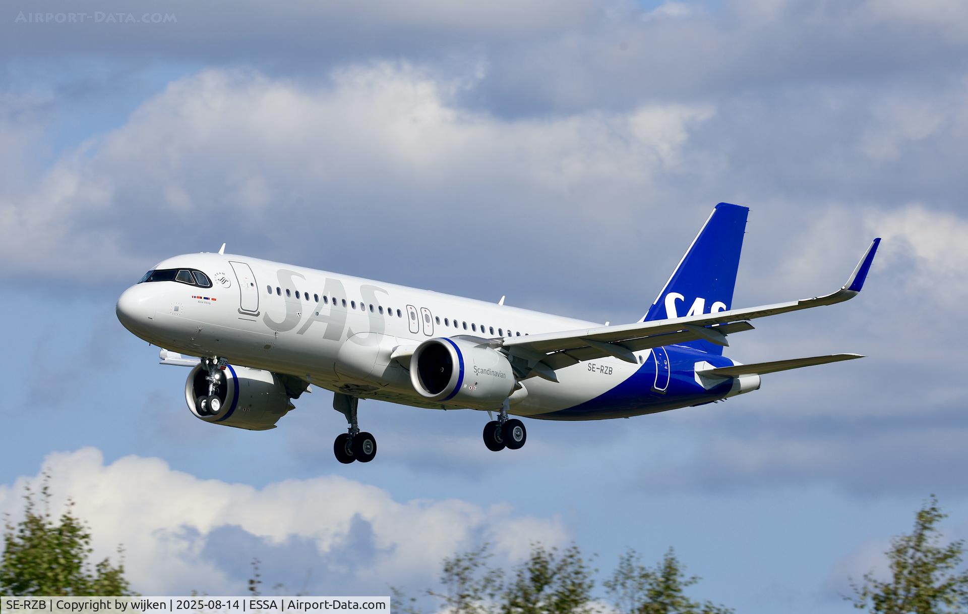 SE-RZB, 2025 Airbus A320-251N C/N 12645, Rwy 26