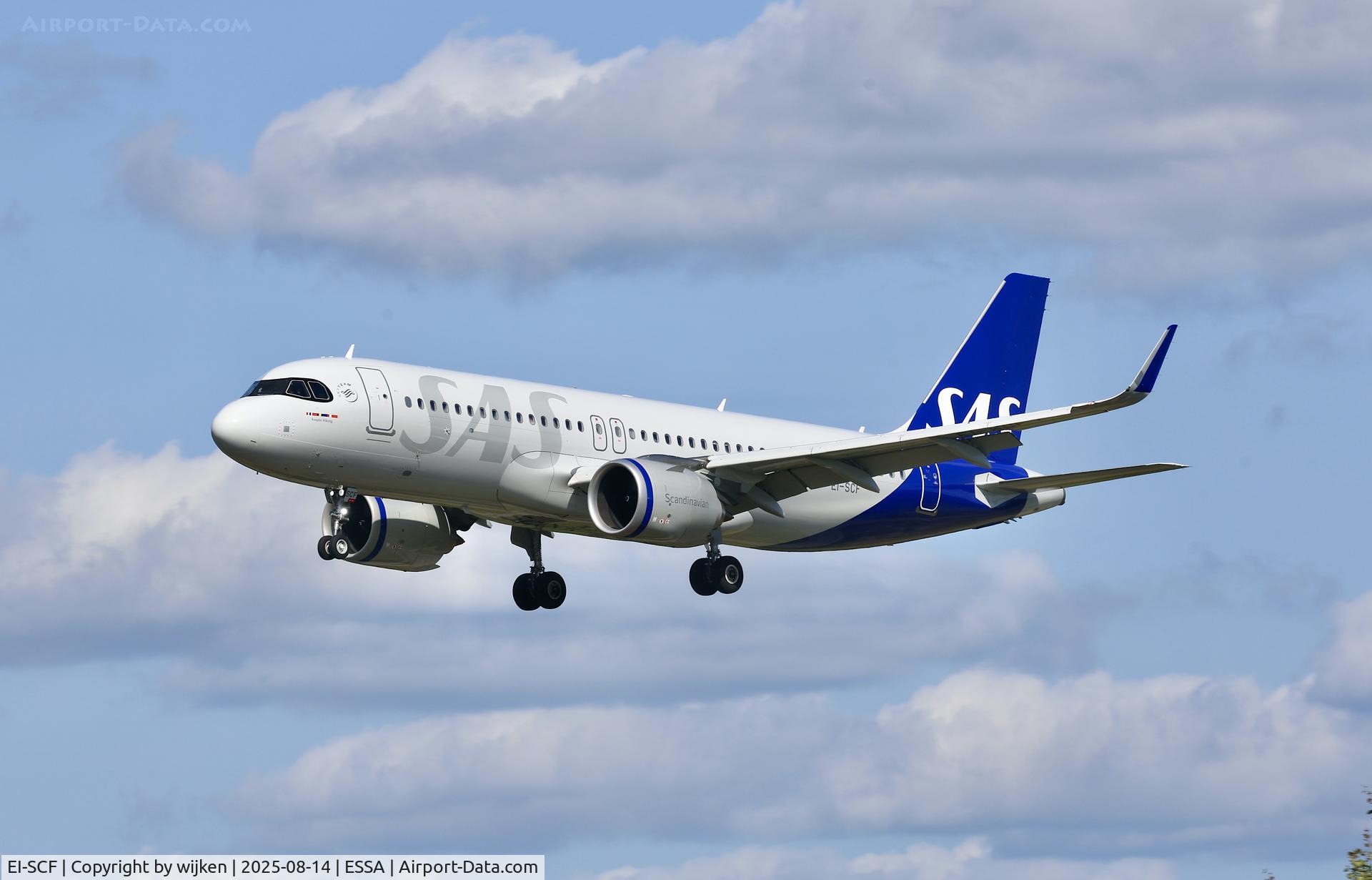 EI-SCF, 2025 Airbus A320-251N C/N 12528, Rwy 26